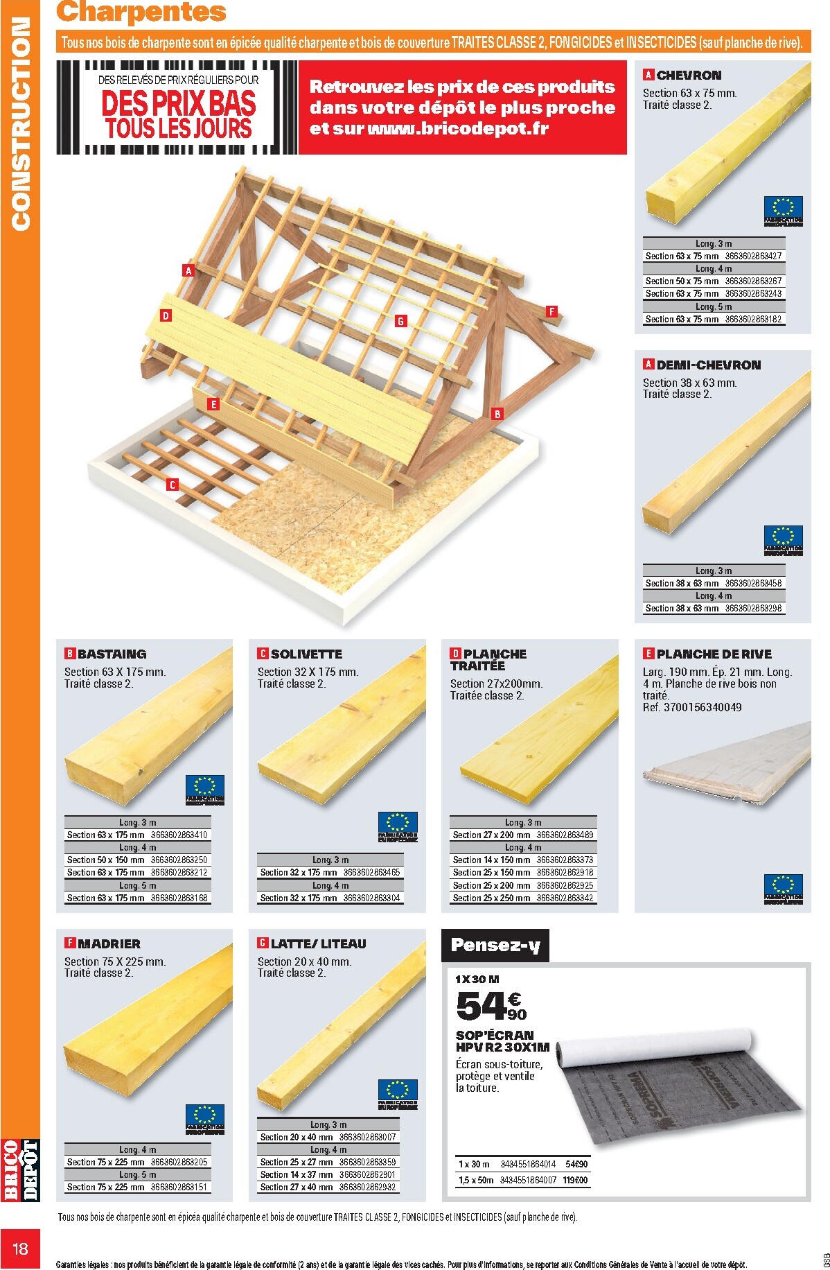 brico-depot - Current Brico Dépôt - L'Officiel du Bricolage leaflet valid from du mercredi 17/06/2026 to du dimanche 19/07/2026 - page: 18