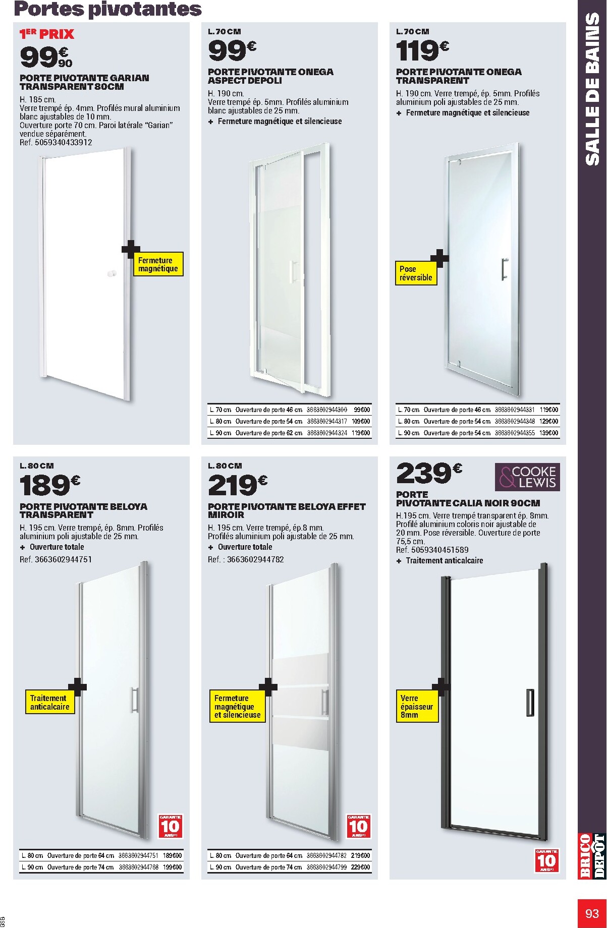 brico-depot - Current Brico Dépôt - L'Officiel du Bricolage leaflet valid from du mercredi 17/06/2026 to du dimanche 19/07/2026 - page: 93