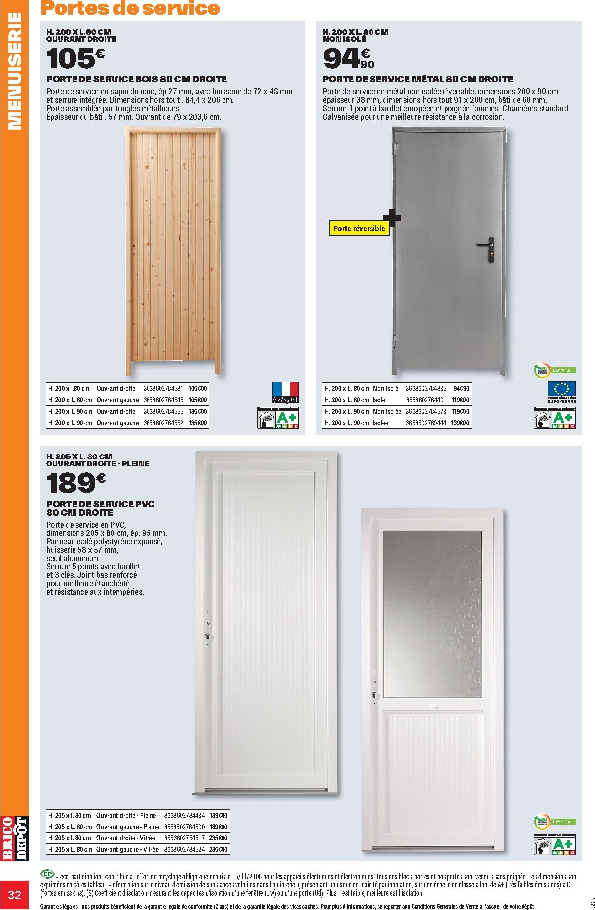brico-depot - Current Brico Dépôt - L'Officiel du Bricolage leaflet valid from du mercredi 17/06/2026 to du dimanche 19/07/2026 - page: 32