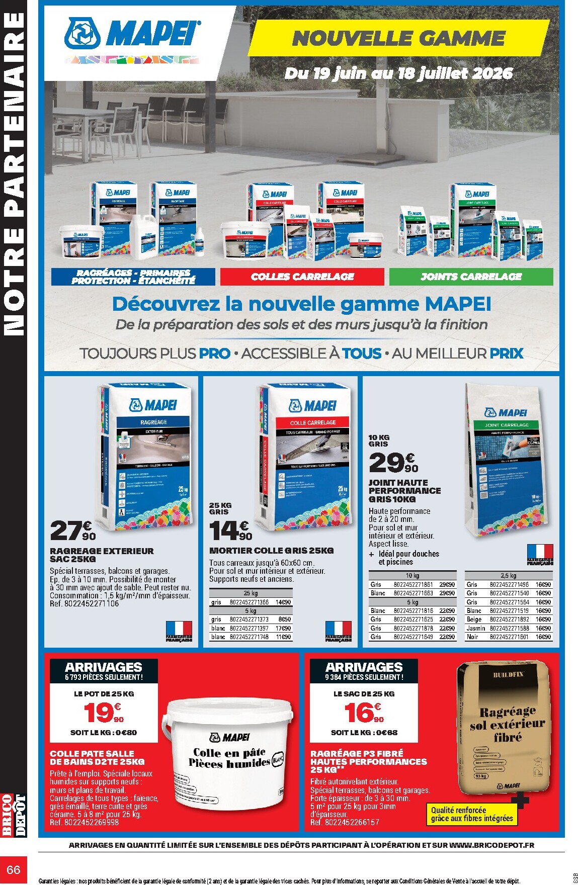 brico-depot - Current Brico Dépôt - L'Officiel du Bricolage leaflet valid from du mercredi 17/06/2026 to du dimanche 19/07/2026 - page: 66