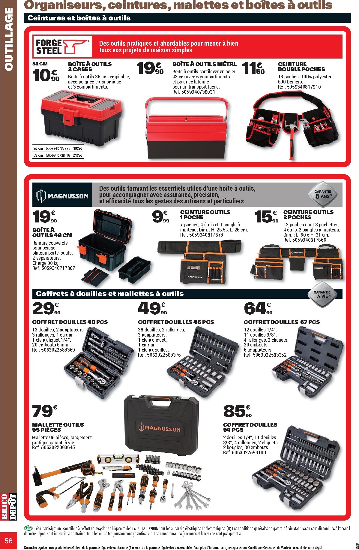 brico-depot - Current Brico Dépôt - L'Officiel du Bricolage leaflet valid from du mercredi 17/06/2026 to du dimanche 19/07/2026 - page: 56
