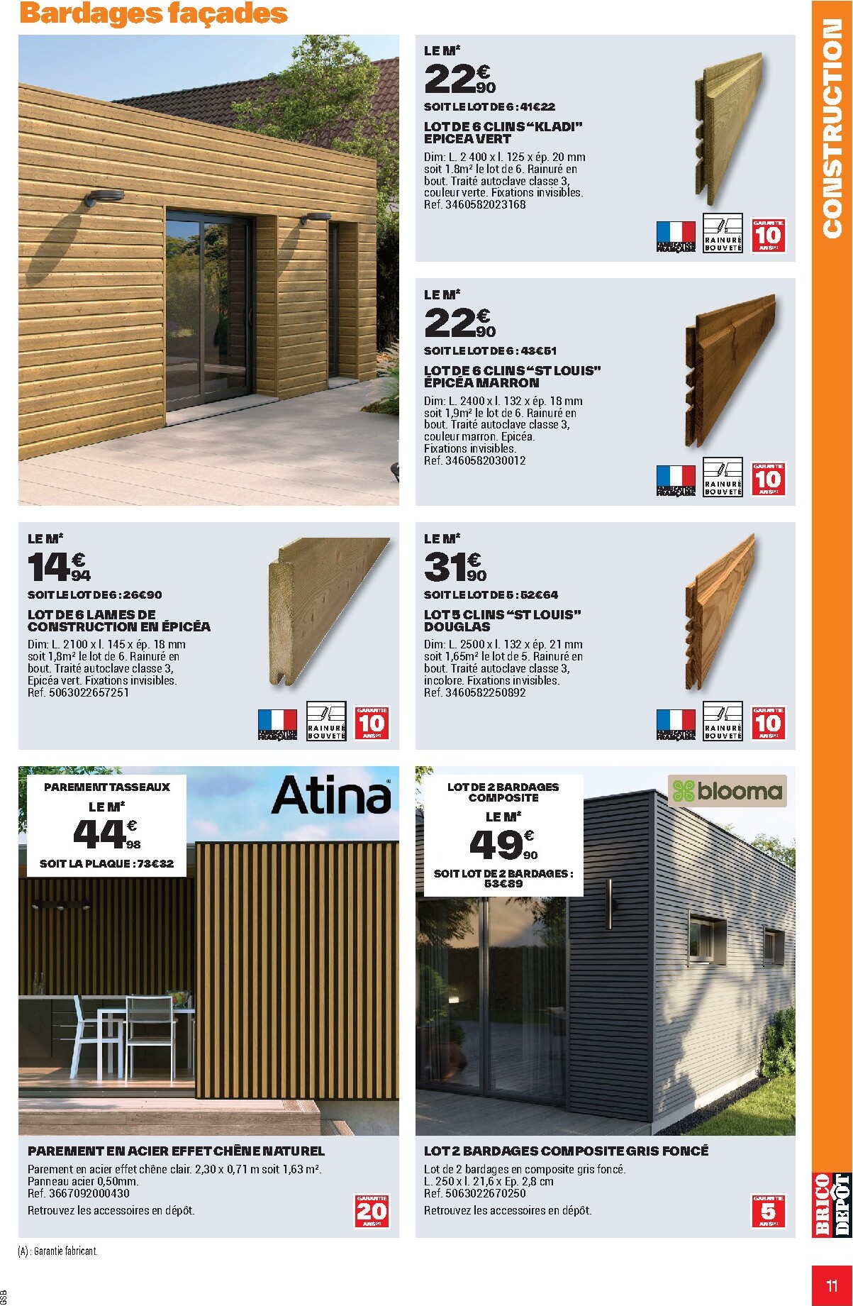 brico-depot - Current Brico Dépôt - L'Officiel du Bricolage leaflet valid from du mercredi 17/06/2026 to du dimanche 19/07/2026 - page: 11