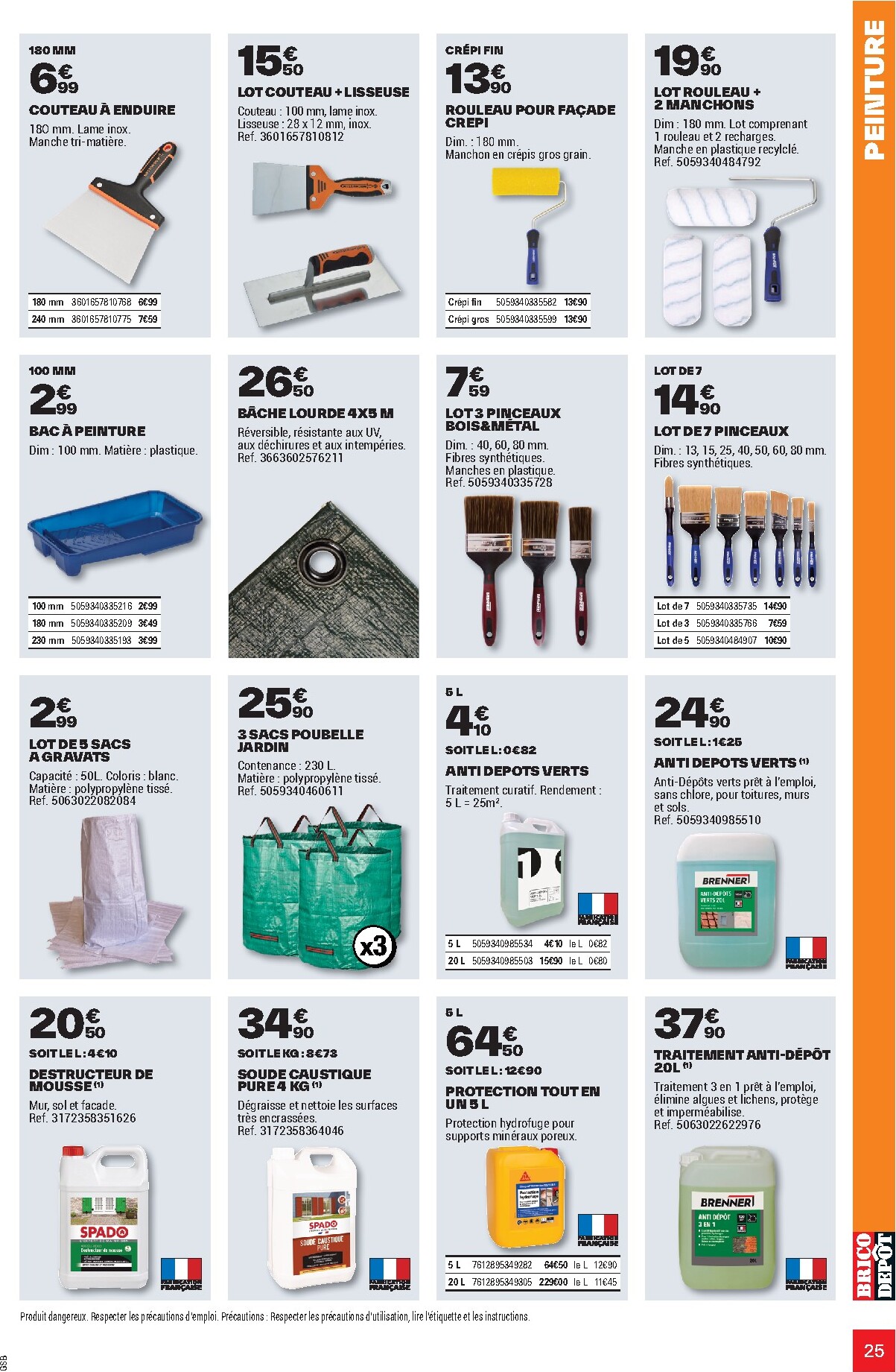 brico-depot - Current Brico Dépôt - L'Officiel du Bricolage leaflet valid from du mercredi 17/06/2026 to du dimanche 19/07/2026 - page: 25