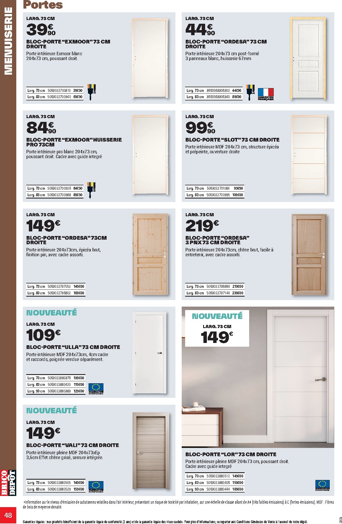brico-depot - Current Brico Dépôt - L'Officiel du Bricolage leaflet valid from du mercredi 17/06/2026 to du dimanche 19/07/2026 - page: 48