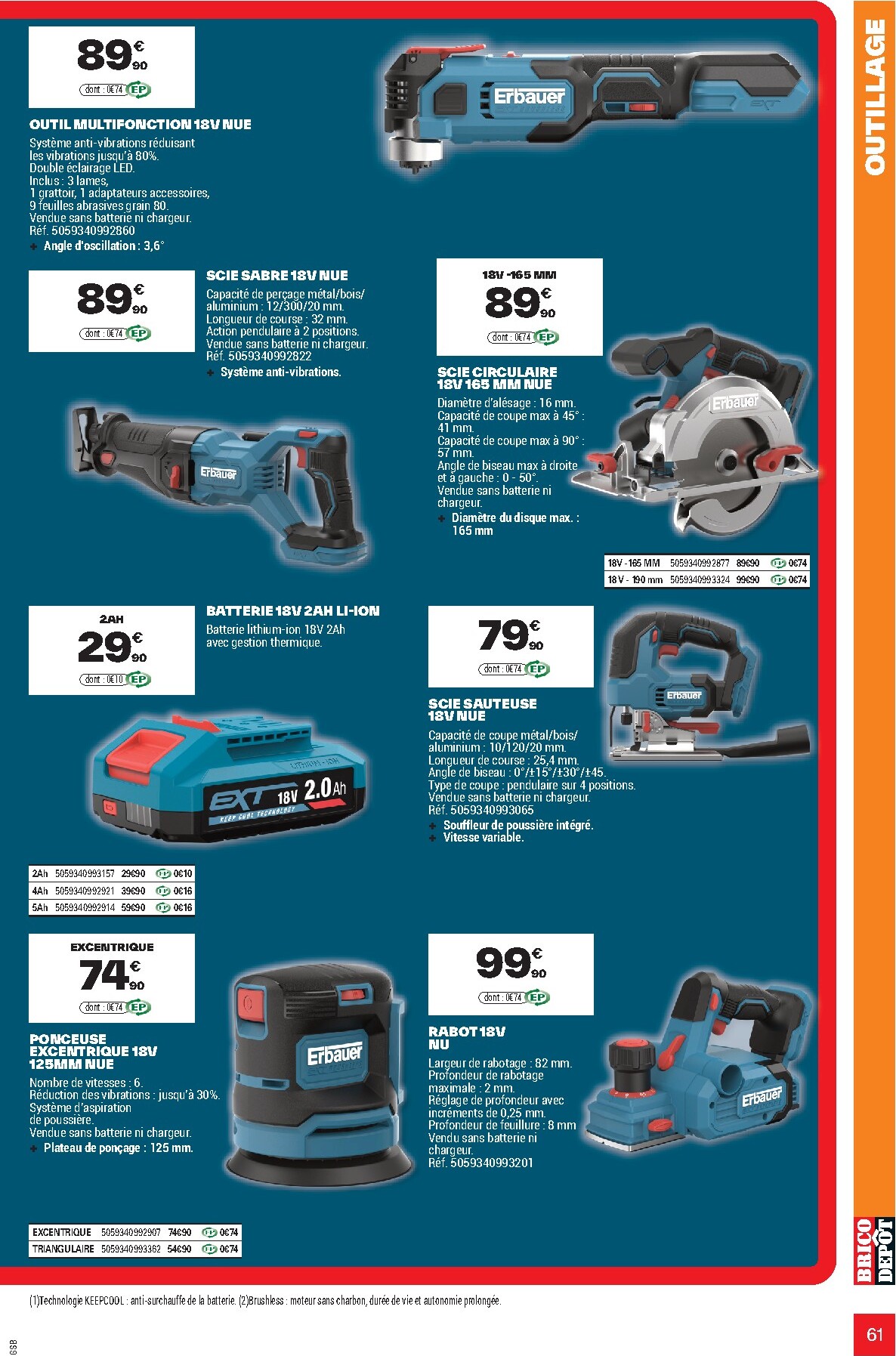 brico-depot - Current Brico Dépôt - L'Officiel du Bricolage leaflet valid from du mercredi 17/06/2026 to du dimanche 19/07/2026 - page: 61