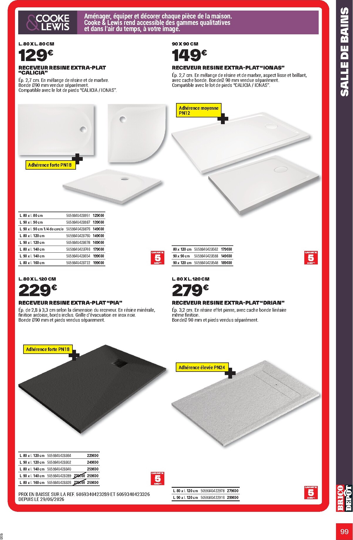 brico-depot - Current Brico Dépôt - L'Officiel du Bricolage leaflet valid from du mercredi 17/06/2026 to du dimanche 19/07/2026 - page: 99