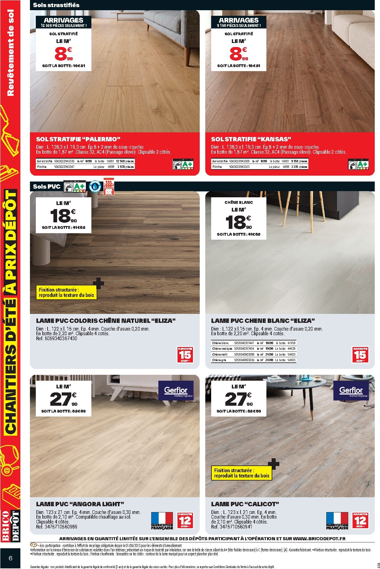 brico-depot - Current Brico Dépôt leaflet valid from du vendredi 17/07/2026 to de jeudi 30/07/2026 - page: 6