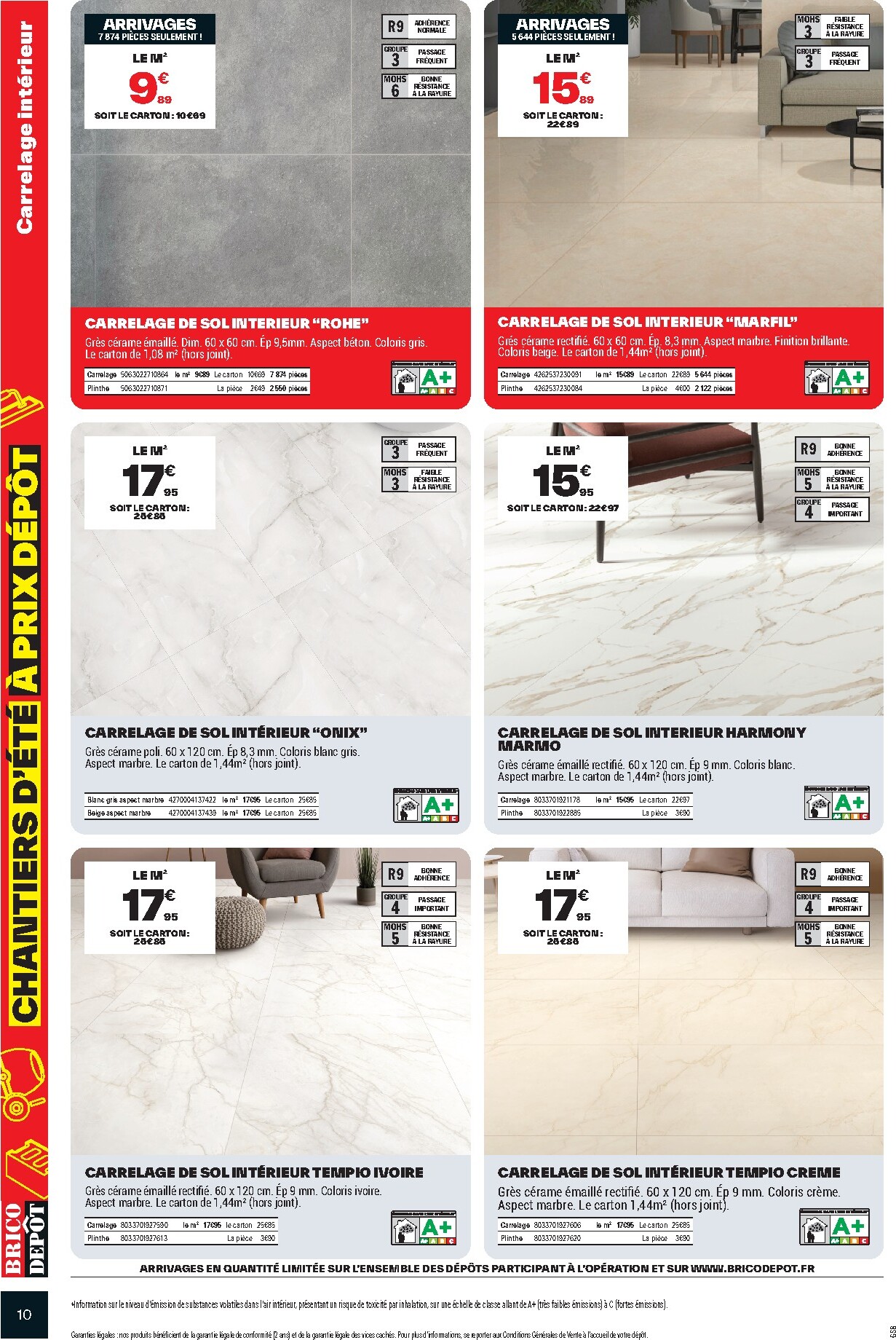 brico-depot - Current Brico Dépôt leaflet valid from du vendredi 17/07/2026 to de jeudi 30/07/2026 - page: 10
