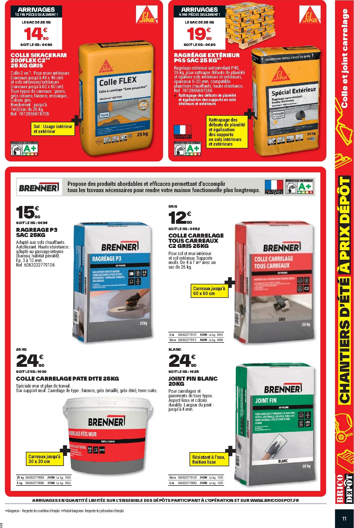 brico-depot - Current Brico Dépôt leaflet valid from du vendredi 17/07/2026 to de jeudi 30/07/2026 - page: 11