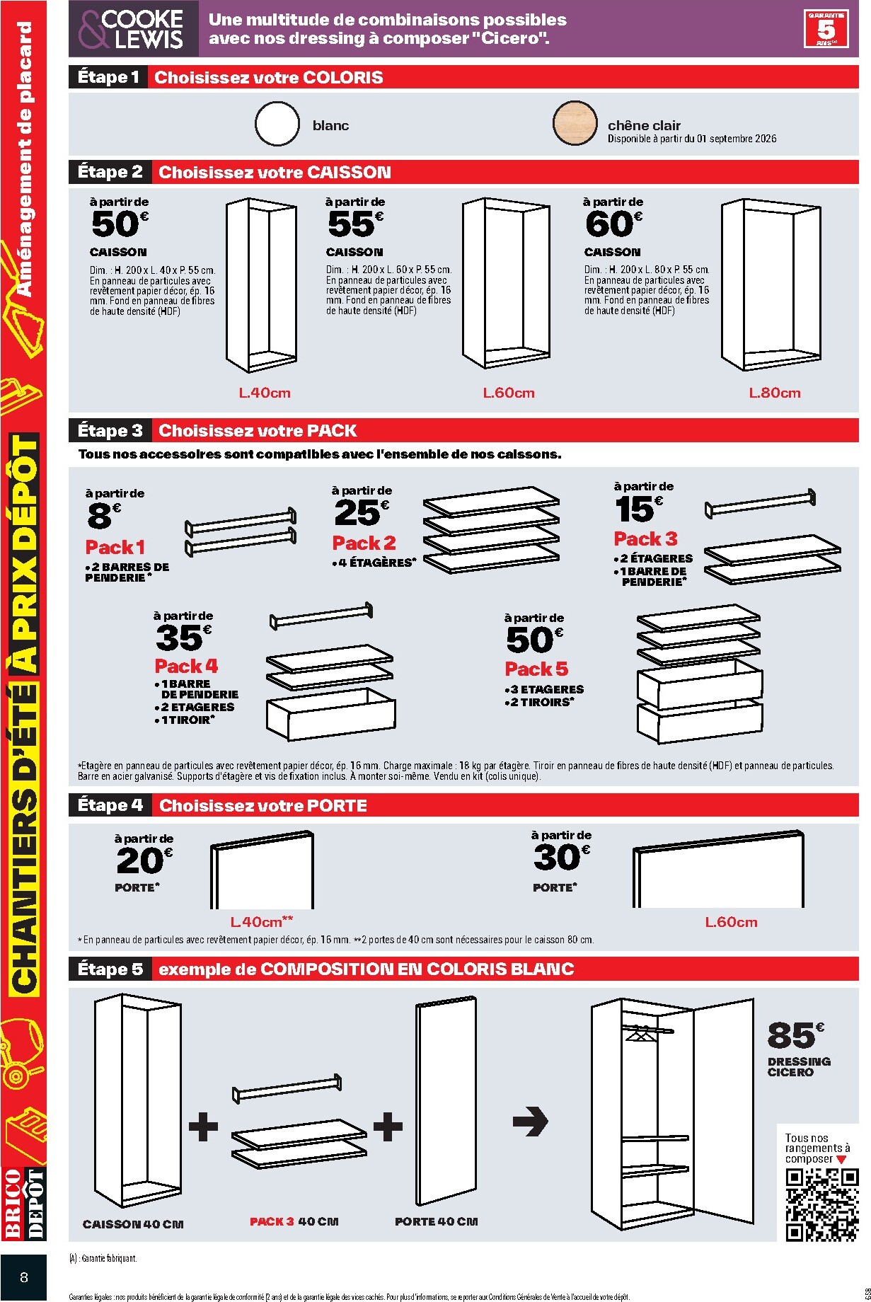 brico-depot - Current Brico Dépôt leaflet valid from du vendredi 17/07/2026 to de jeudi 30/07/2026 - page: 8