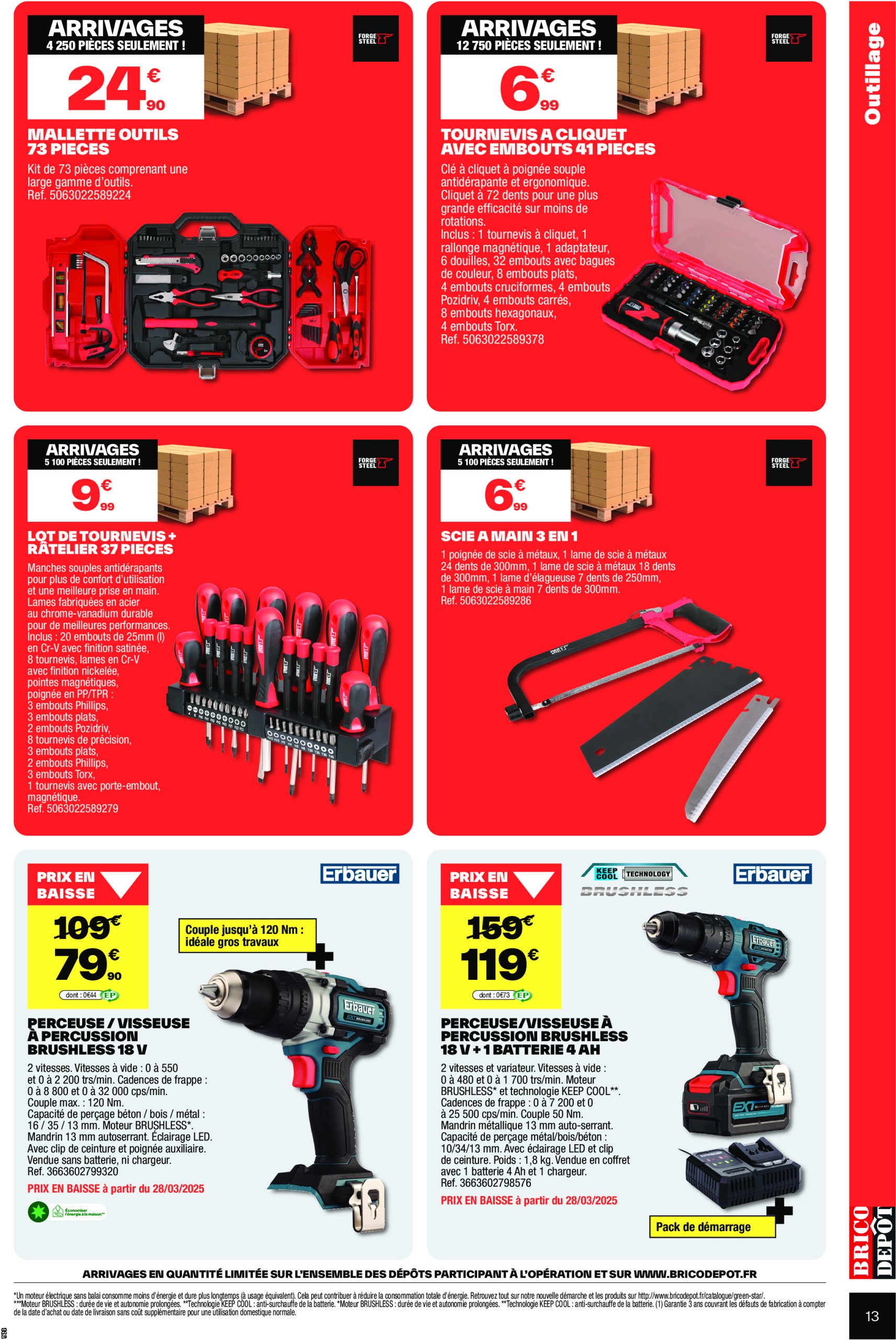 brico-depot - Catalogue Brico Dépôt valable dès 28/03 - 10/04 - page: 13
