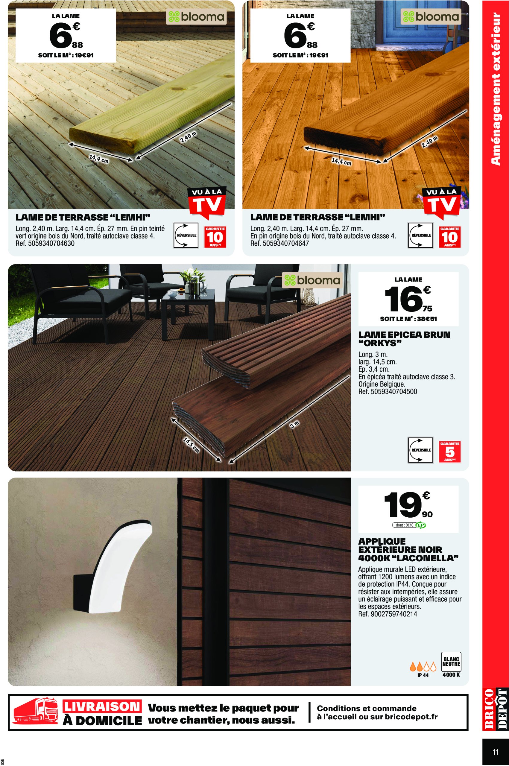 brico-depot - Catalogue Brico Dépôt valable dès 04/04 - 17/04 - page: 11