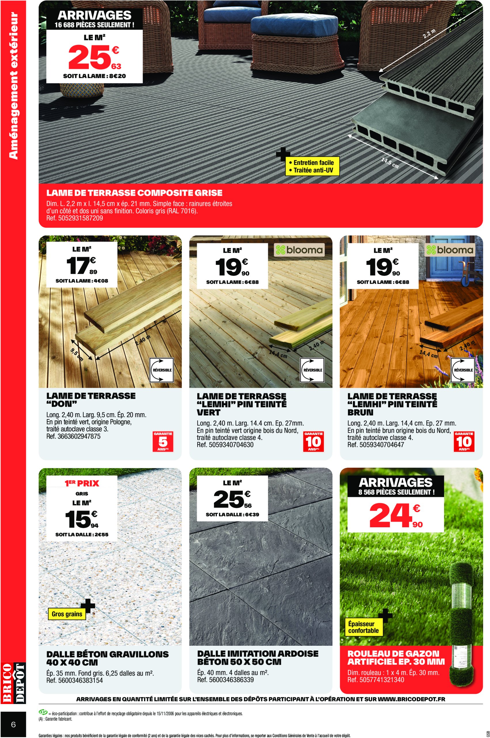 brico-depot - Catalogue Brico Dépôt valable dès 28/05 - 12/06 - page: 6