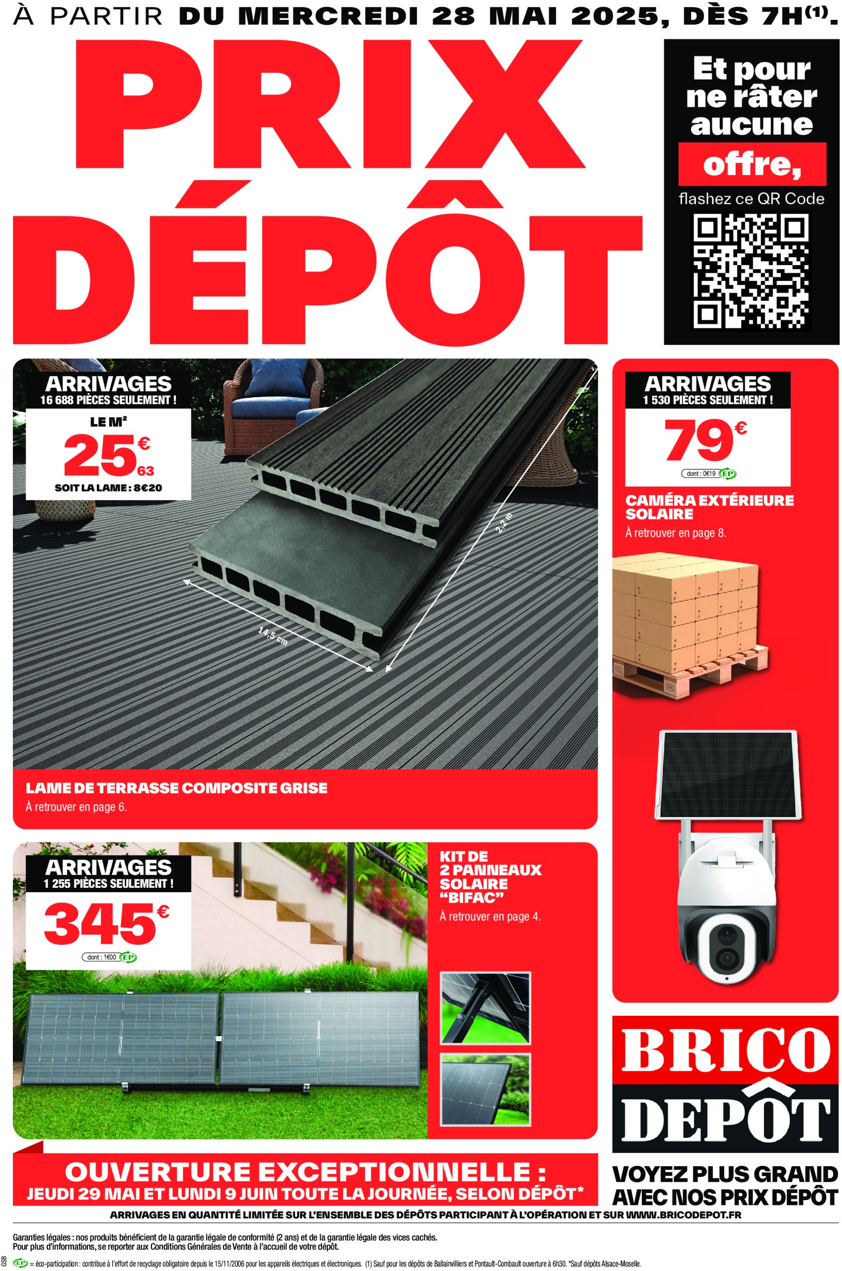 brico-depot - Catalogue Brico Dépôt valable dès 28/05 - 12/06