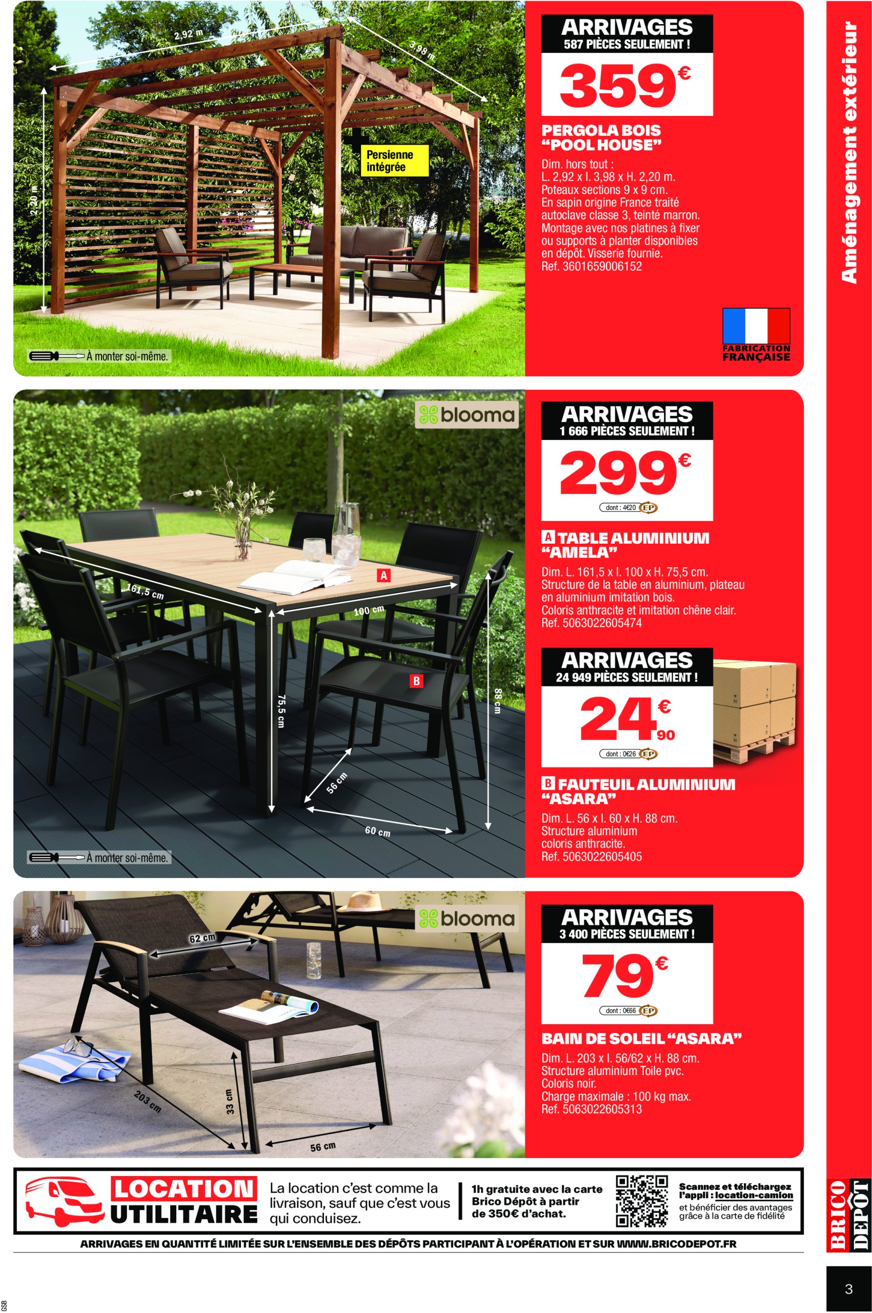 brico-depot - Catalogue Brico Dépôt valable dès 28/05 - 12/06 - page: 3