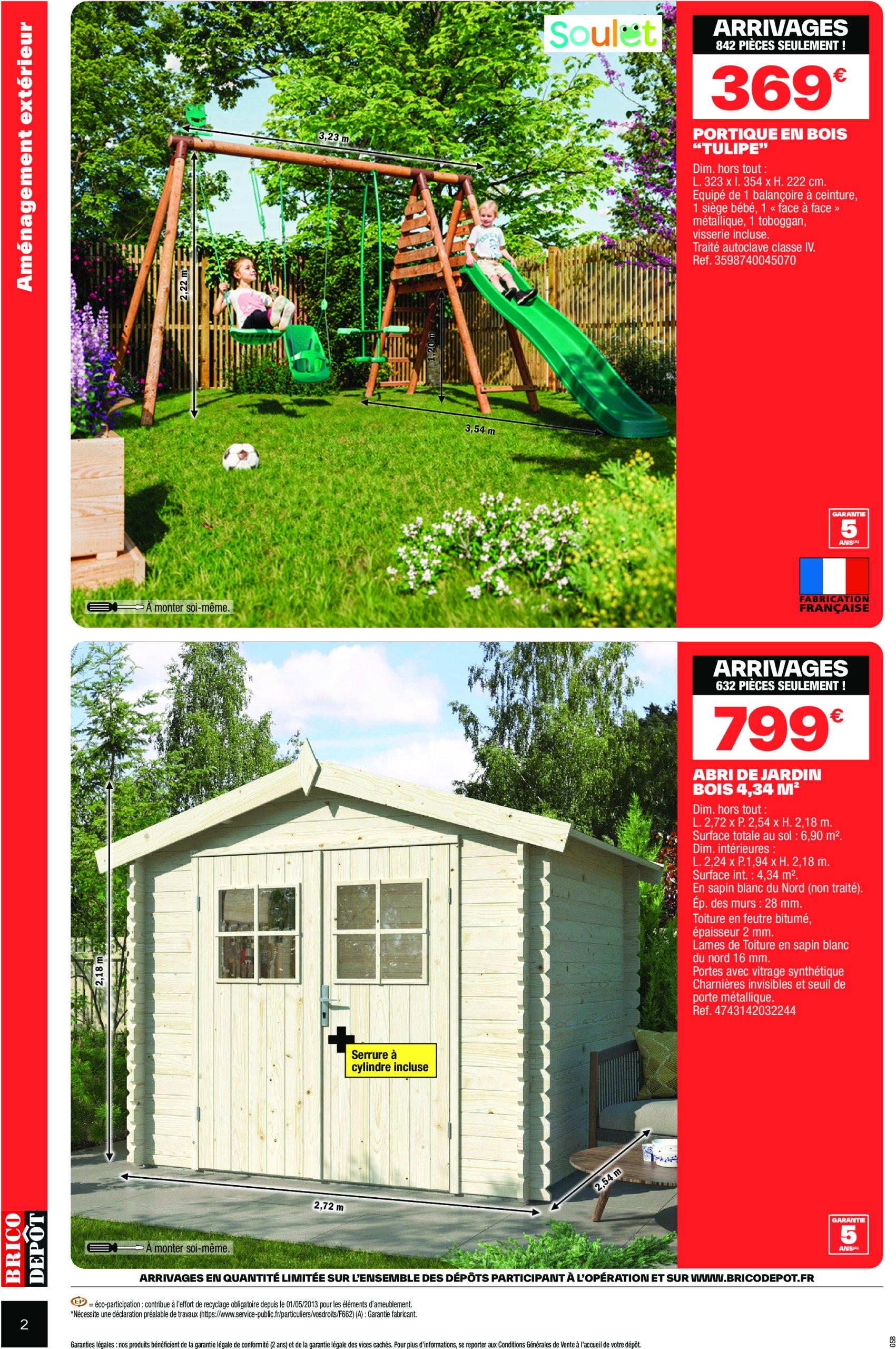 brico-depot - Catalogue Brico Dépôt valable dès 28/05 - 12/06 - page: 2