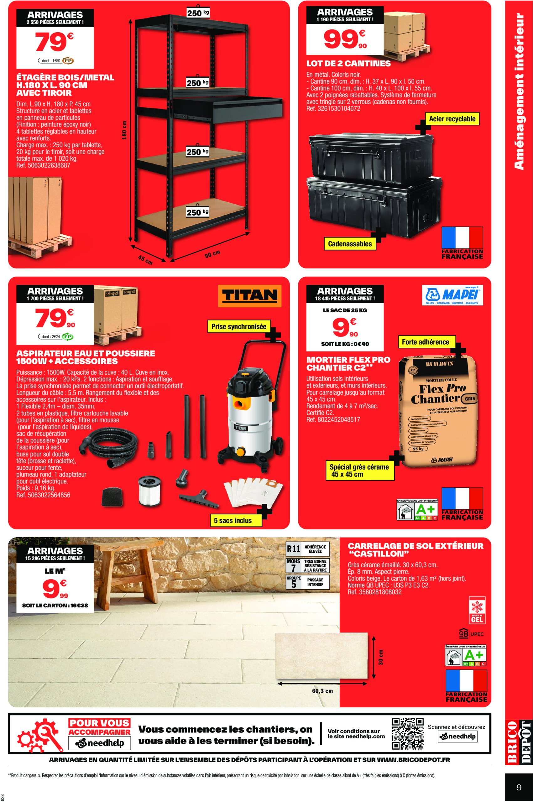 brico-depot - Catalogue Brico Dépôt valable dès 28/05 - 12/06 - page: 9