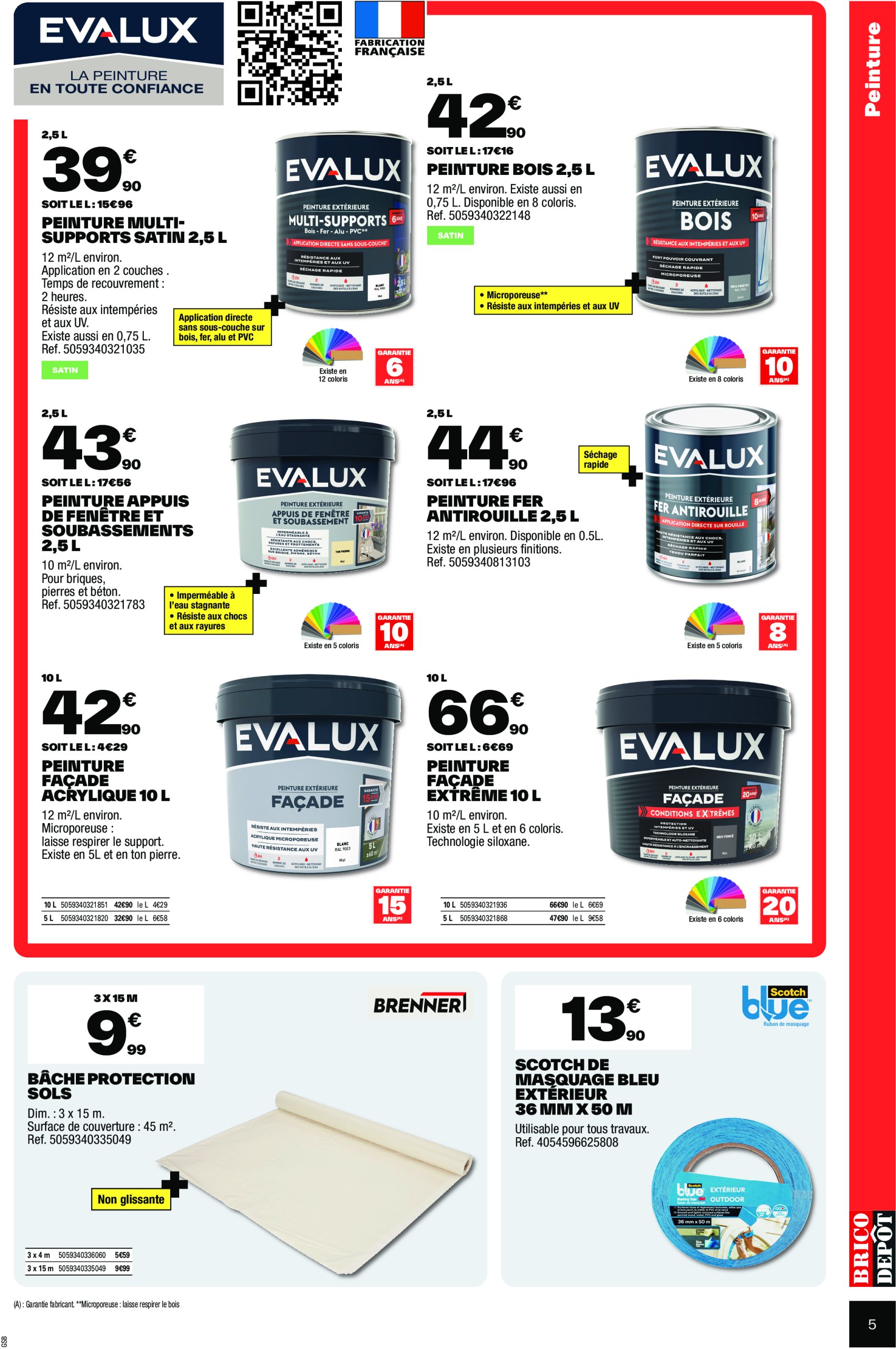 brico-depot - Catalogue Brico Dépôt valable dès 28/05 - 12/06 - page: 5