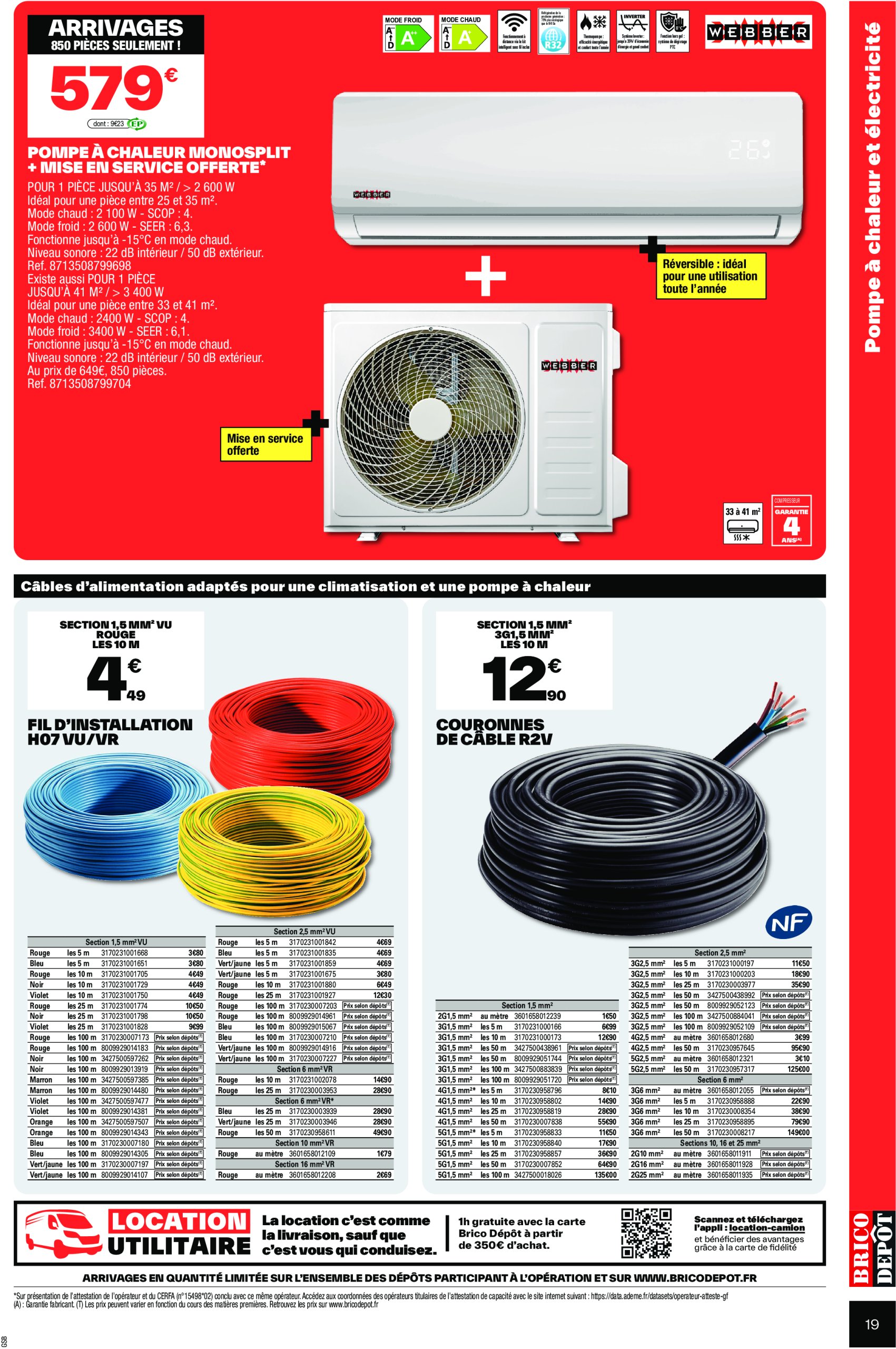 brico-depot - Catalogue Brico Dépôt - Spécial Construction valable dès 23/05 - 05/06 - page: 19