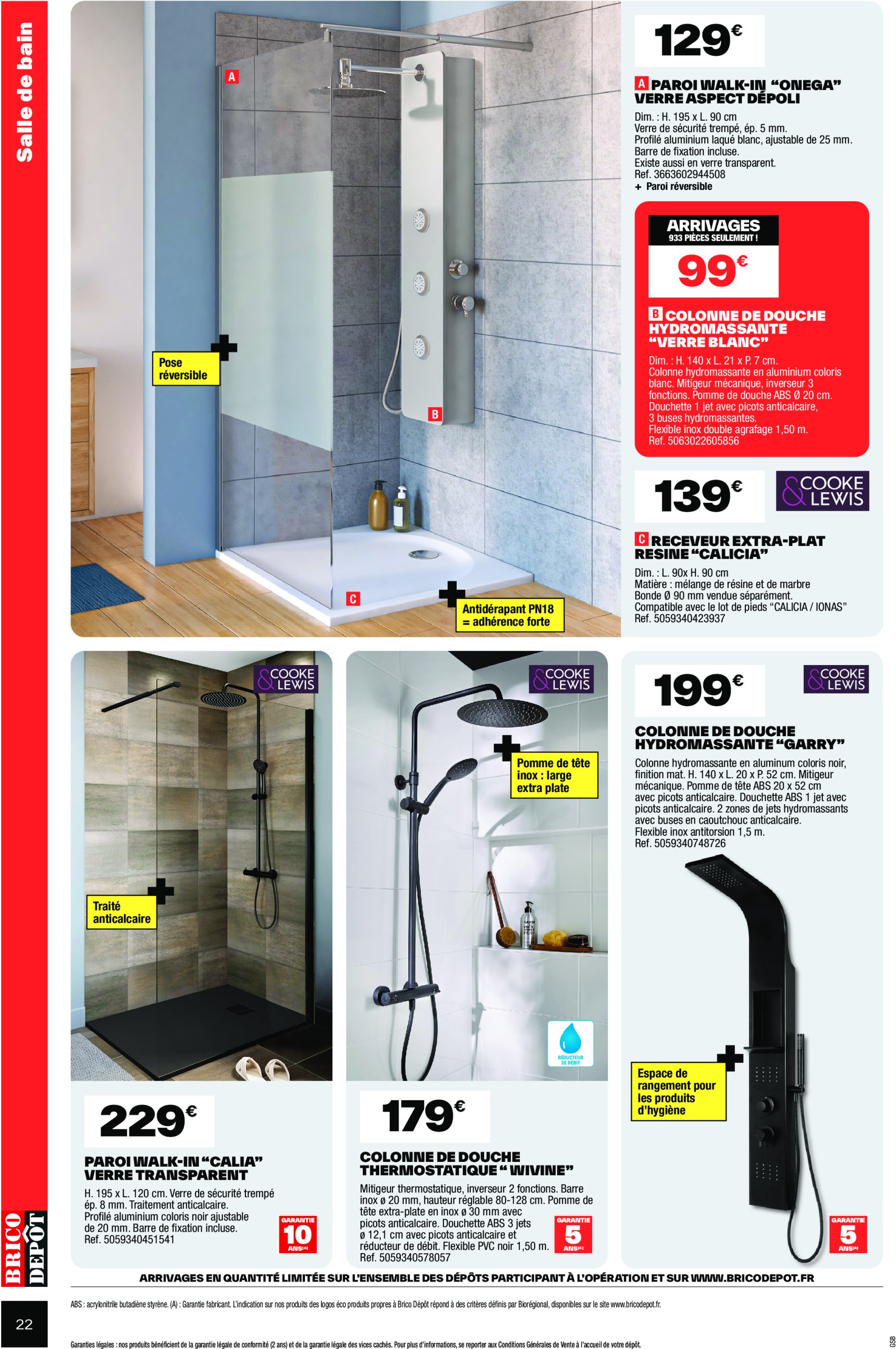 brico-depot - Catalogue Brico Dépôt - Spécial Construction valable dès 23/05 - 05/06 - page: 22