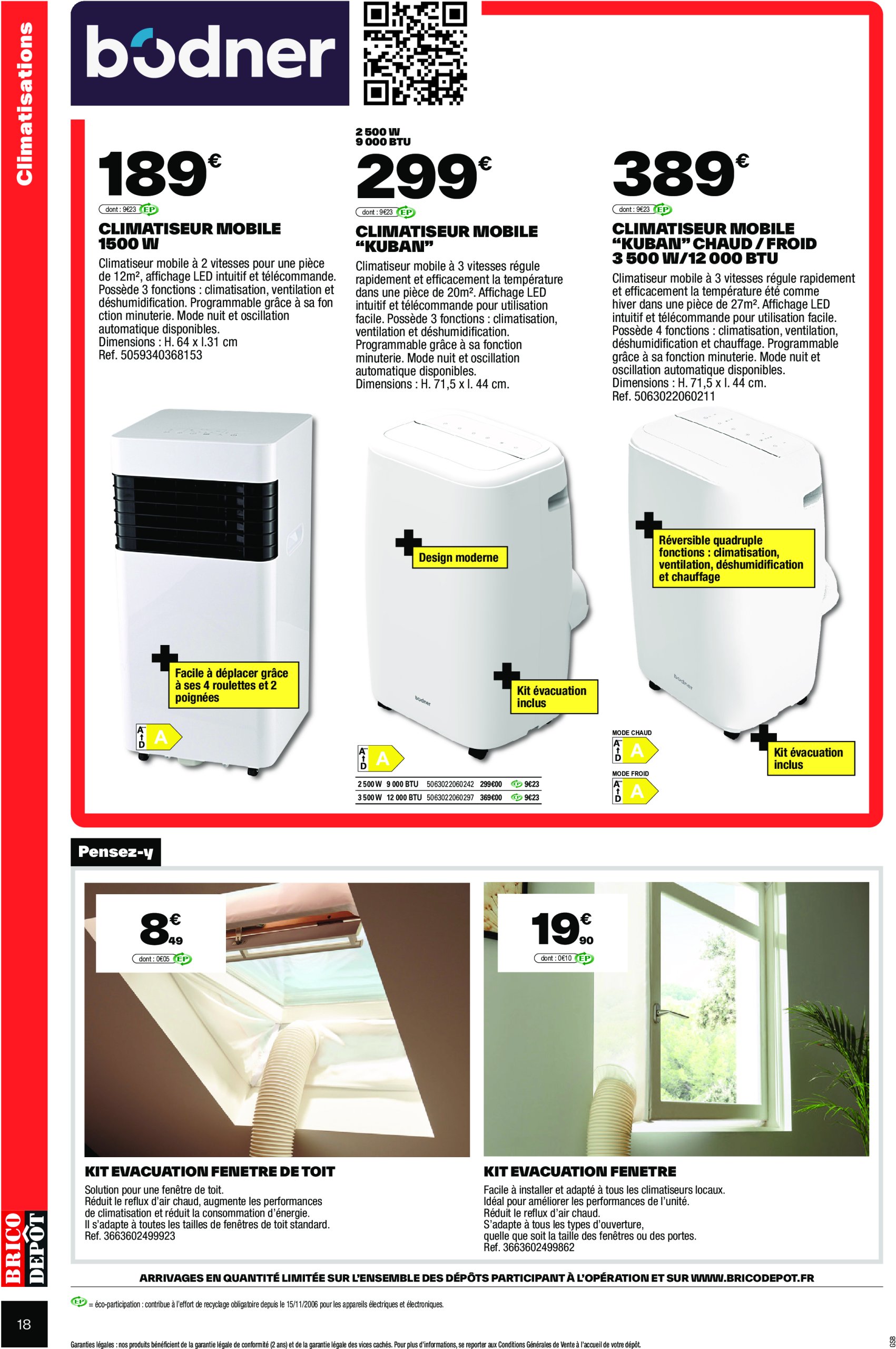 brico-depot - Catalogue Brico Dépôt - Spécial Construction valable dès 23/05 - 05/06 - page: 18