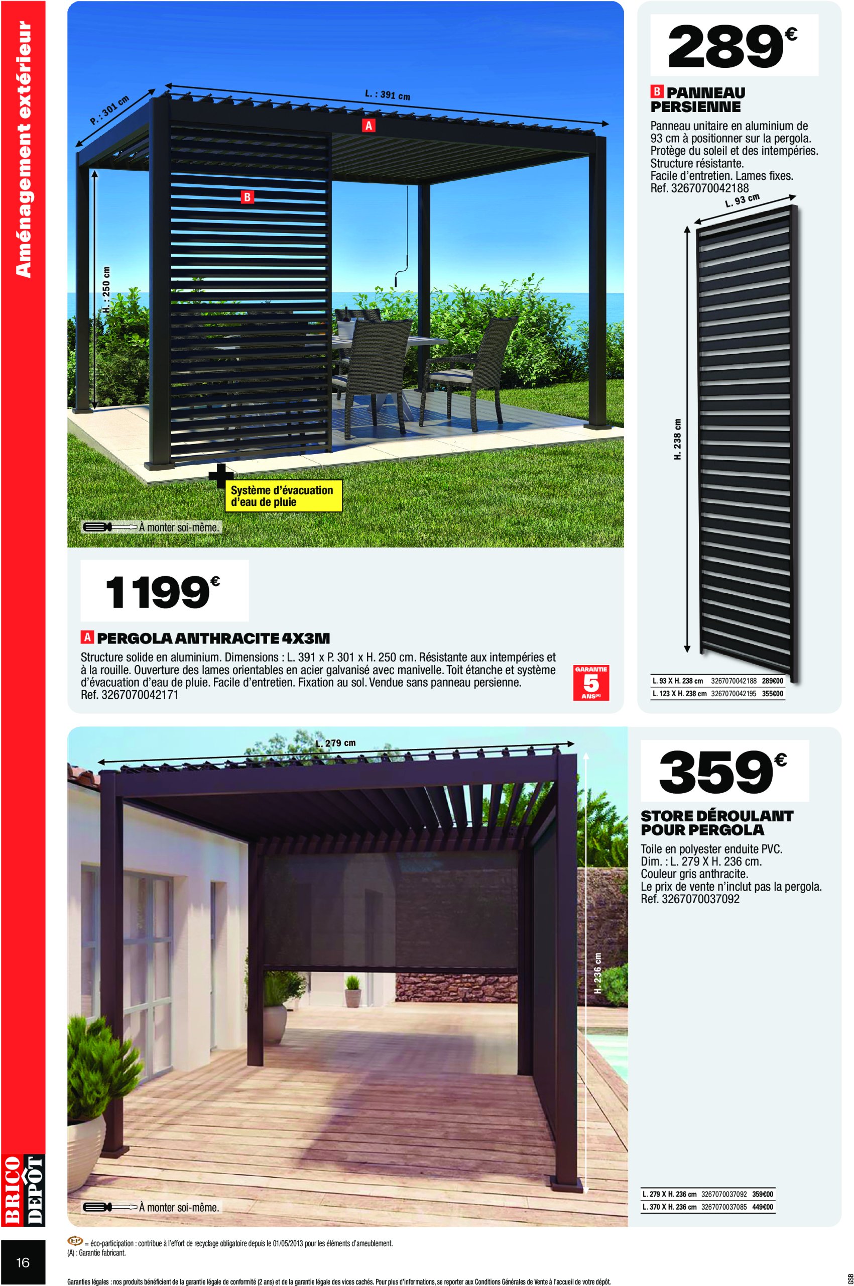 brico-depot - Catalogue Brico Dépôt - Spécial Construction valable dès 23/05 - 05/06 - page: 16