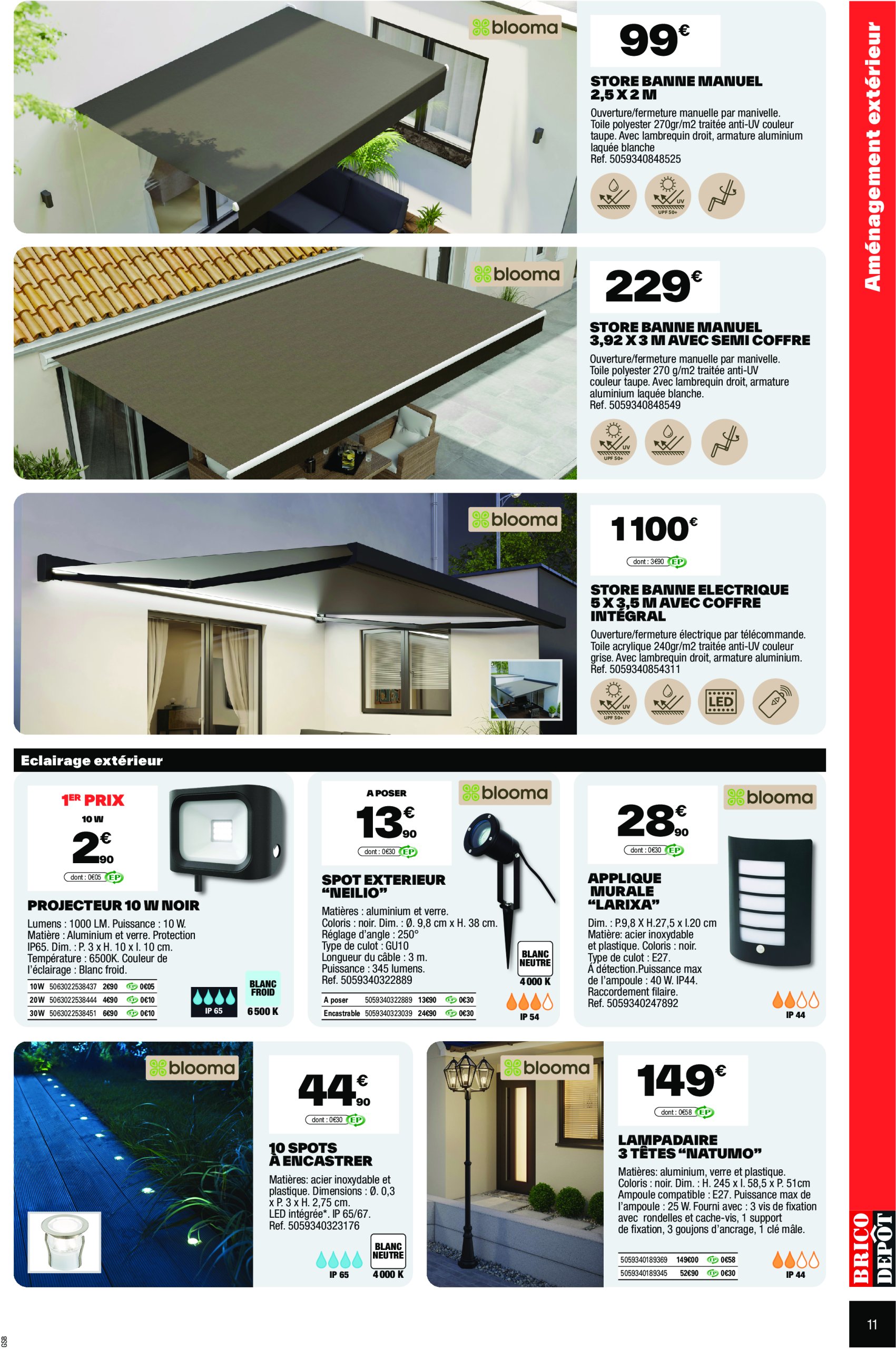 brico-depot - Catalogue Brico Dépôt - Spécial Construction valable dès 23/05 - 05/06 - page: 11