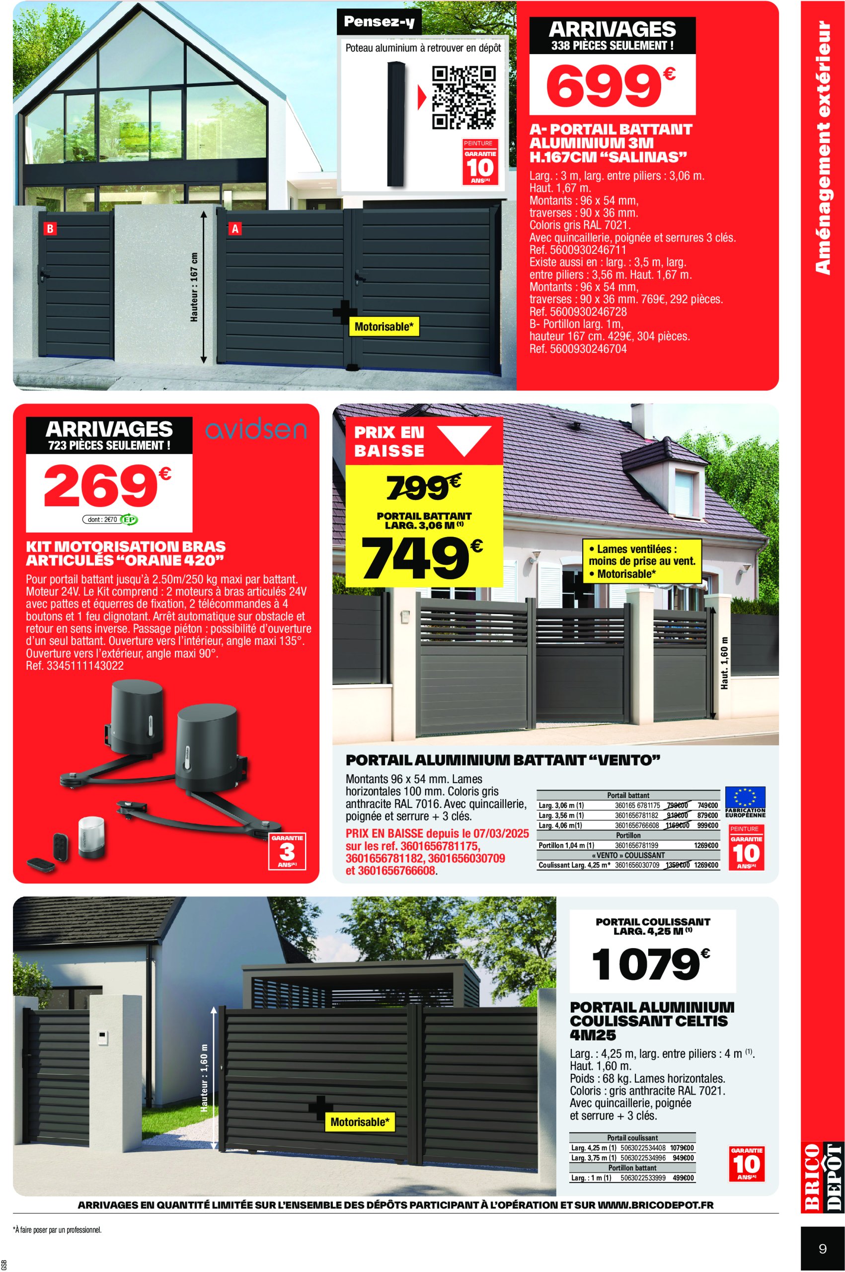 brico-depot - Catalogue Brico Dépôt - Spécial Construction valable dès 23/05 - 05/06 - page: 9