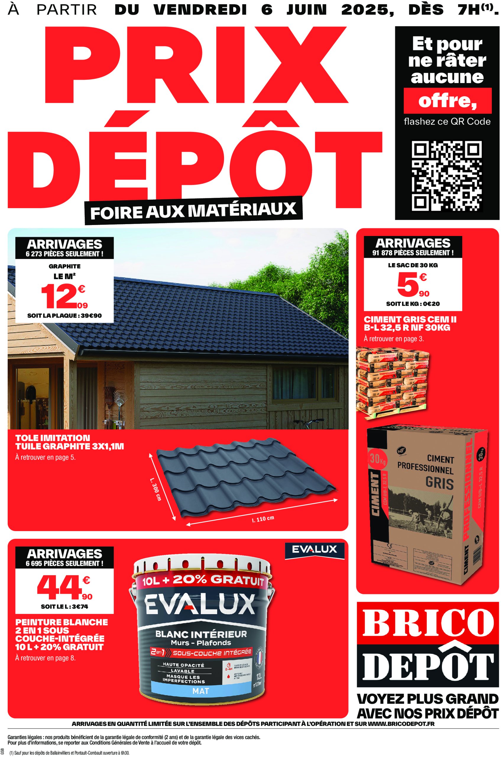 brico-depot - Catalogue Brico Dépôt valable du 06/06 au 19/06