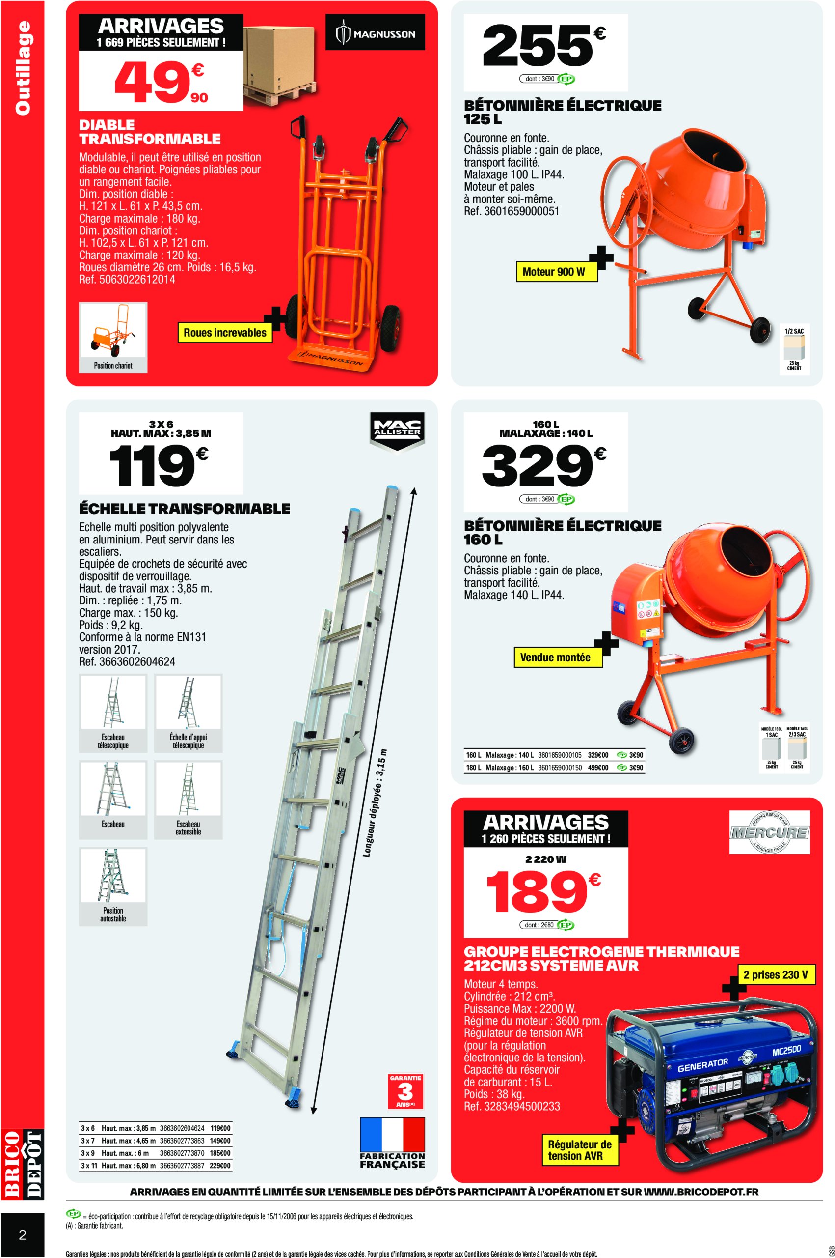 brico-depot - Catalogue Brico Dépôt valable du 06/06 au 19/06 - page: 2