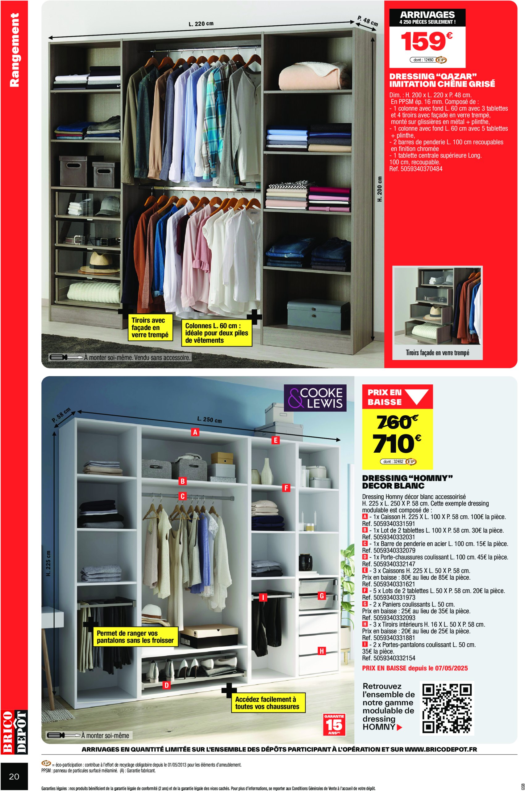 brico-depot - Catalogue Brico Dépôt valable du 06/06 au 19/06 - page: 20