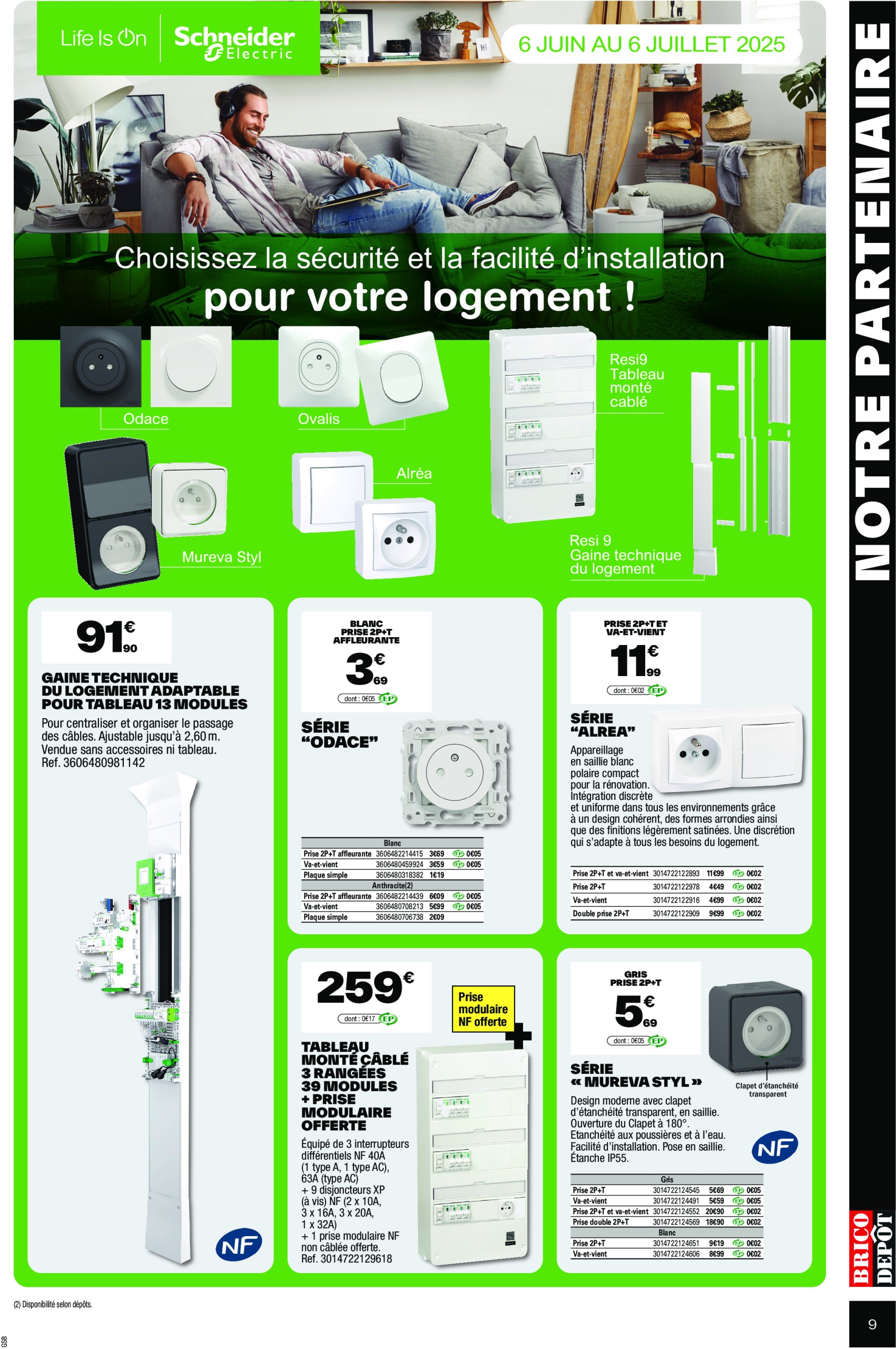 brico-depot - Catalogue Brico Dépôt valable du 06/06 au 19/06 - page: 9