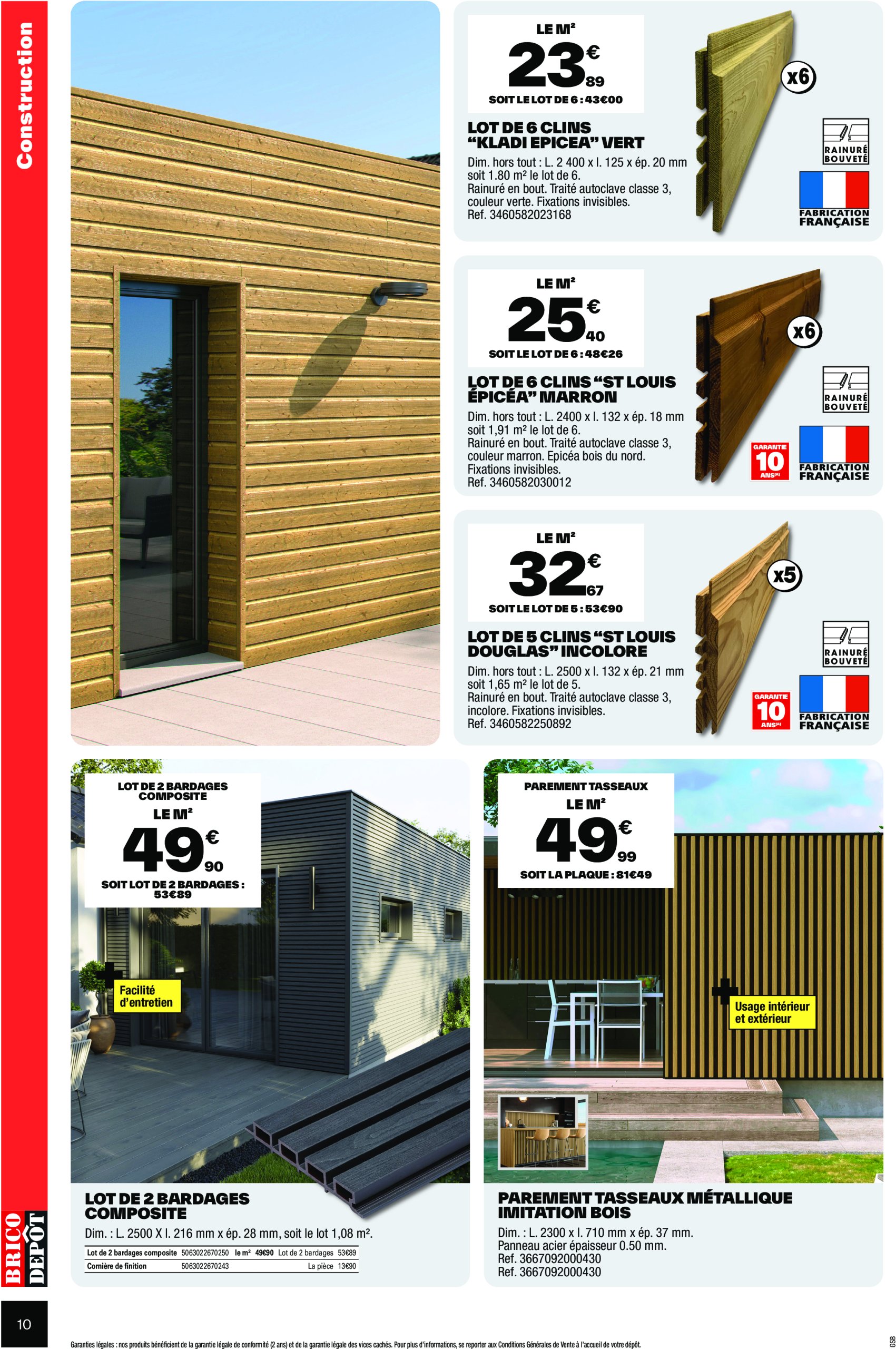 brico-depot - Catalogue Brico Dépôt valable du 06/06 au 19/06 - page: 10
