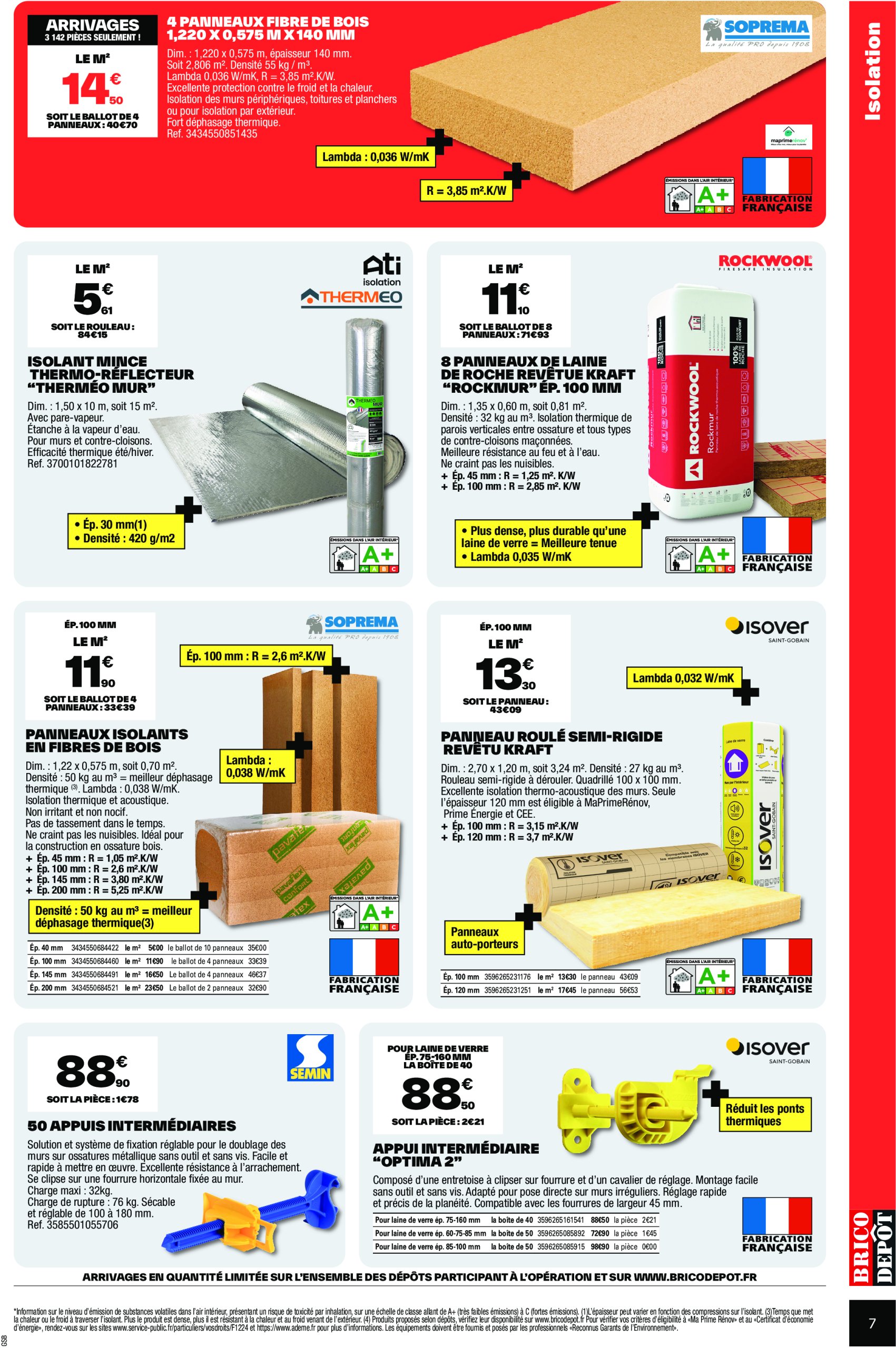 brico-depot - Catalogue Brico Dépôt valable du 06/06 au 19/06 - page: 7