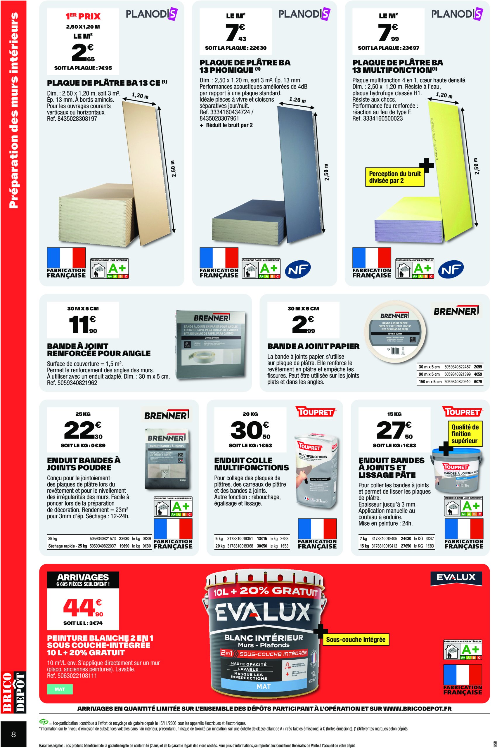 brico-depot - Catalogue Brico Dépôt valable du 06/06 au 19/06 - page: 8