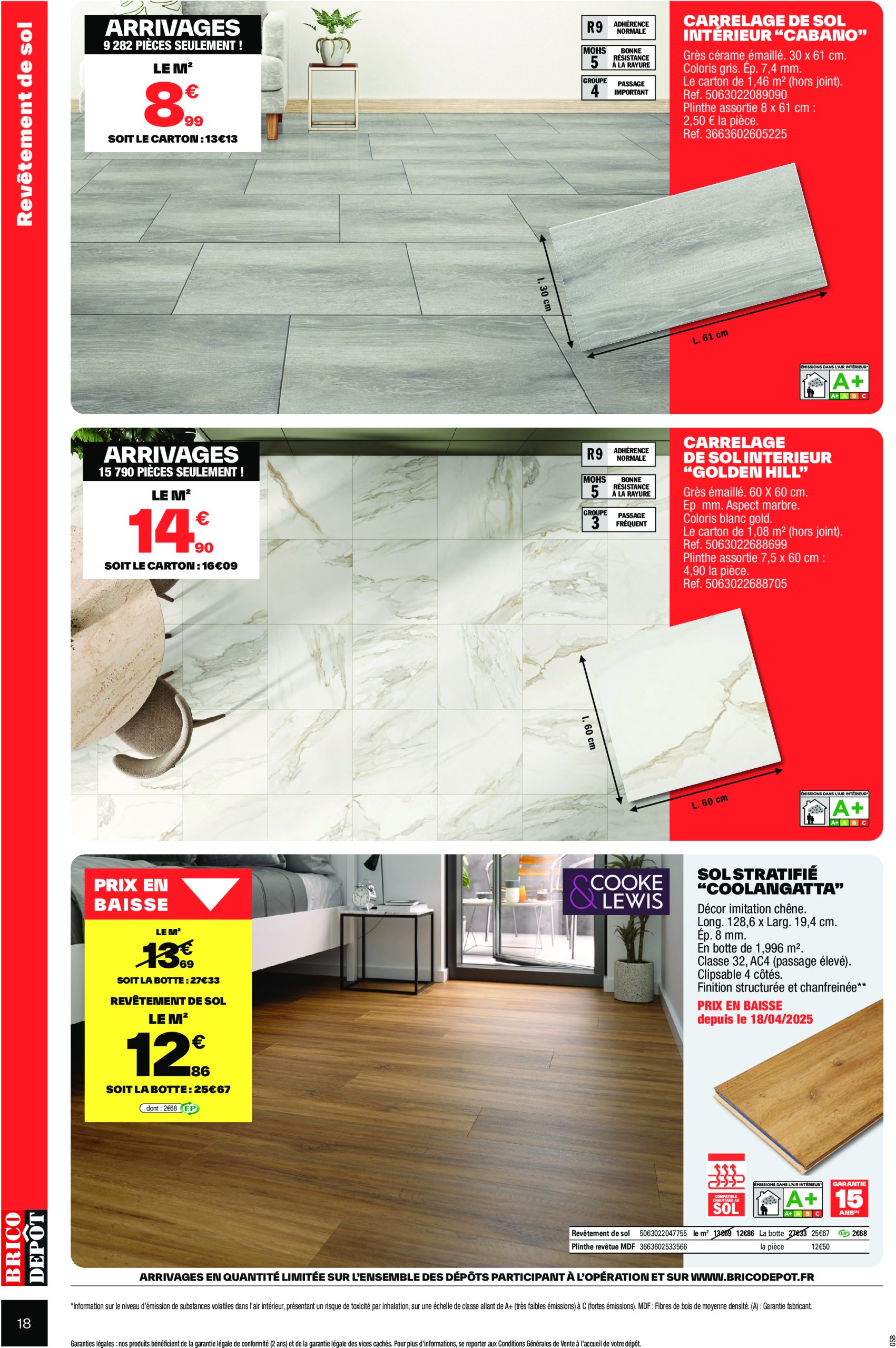 brico-depot - Catalogue Brico Dépôt valable du 06/06 au 19/06 - page: 18