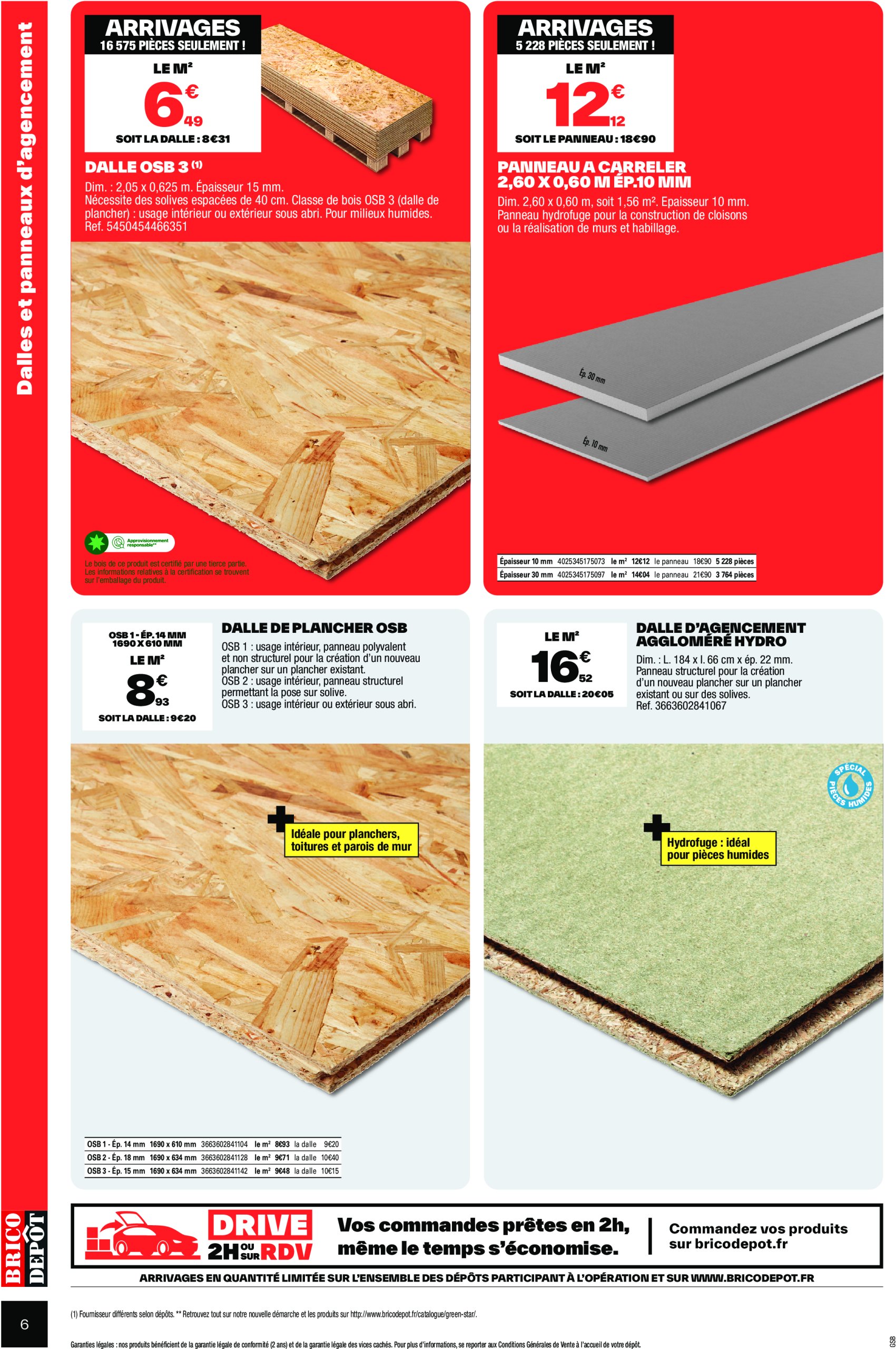 brico-depot - Catalogue Brico Dépôt valable du 06/06 au 19/06 - page: 6