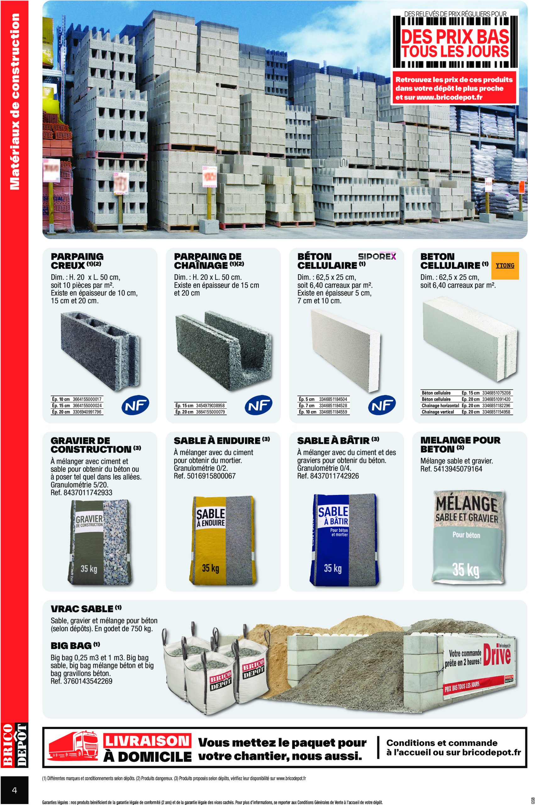 brico-depot - Catalogue Brico Dépôt valable du 06/06 au 19/06 - page: 4