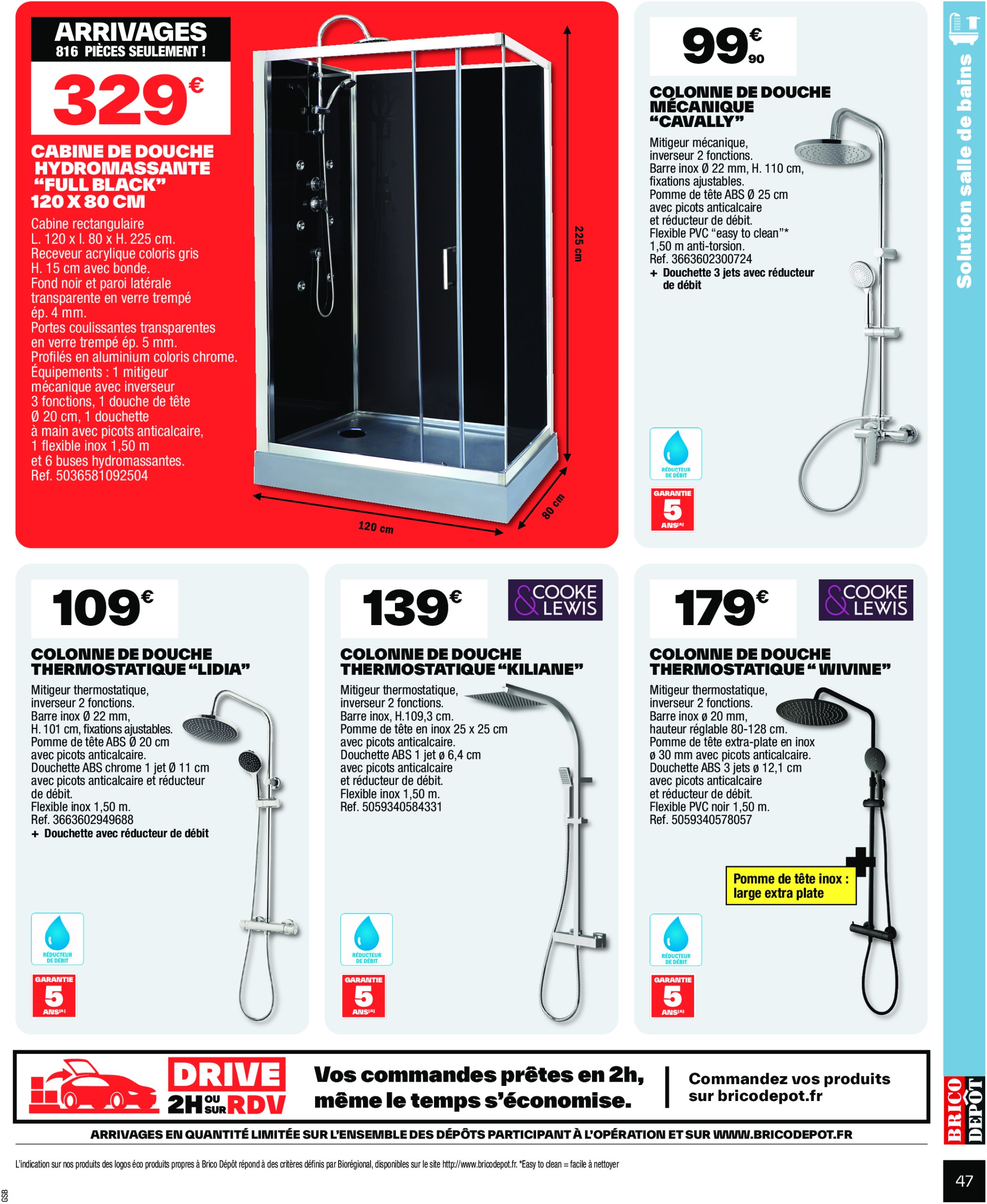 brico-depot - Catalogue Brico Dépôt valable du 20/06 au 03/07 - page: 47
