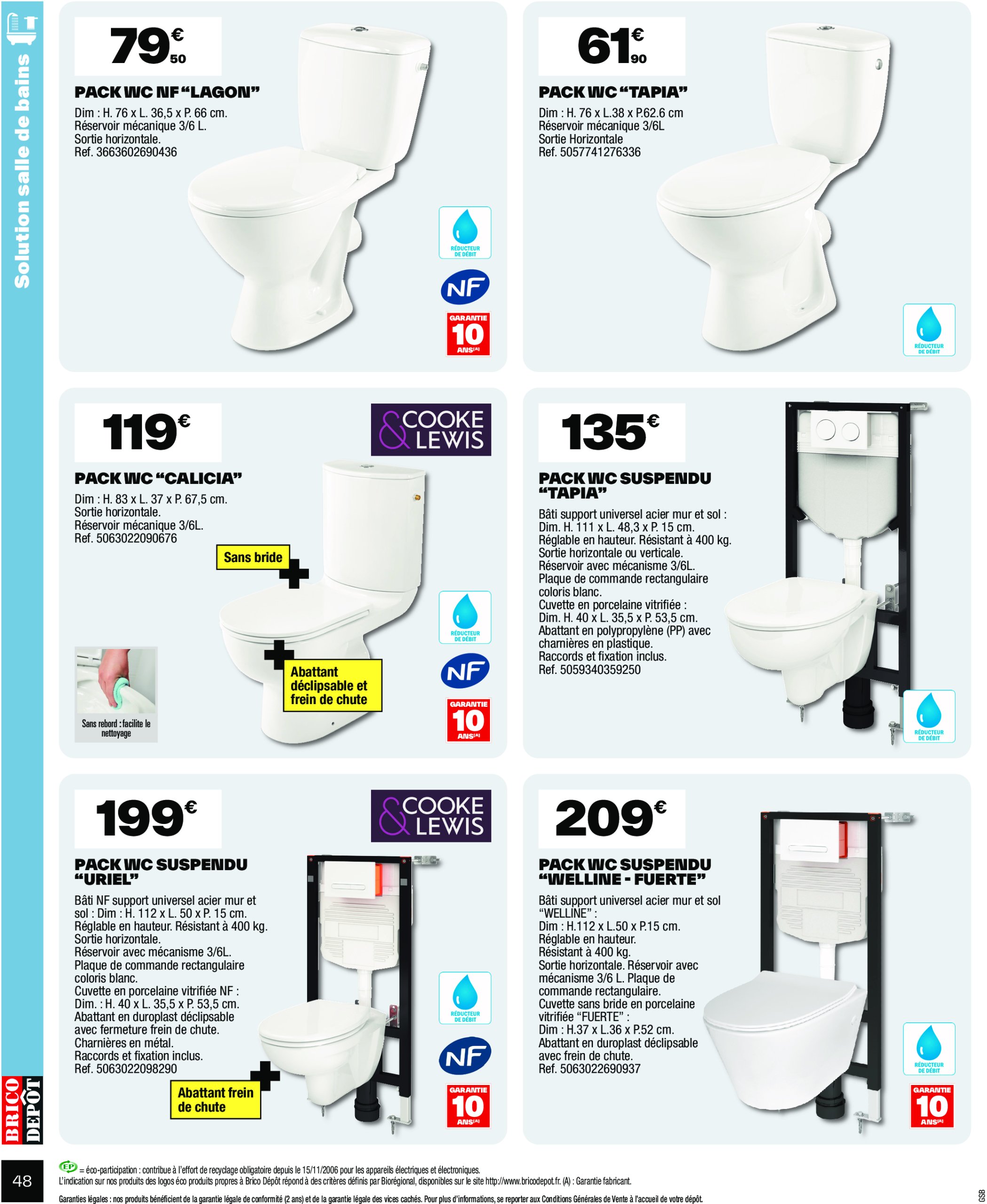brico-depot - Catalogue Brico Dépôt valable du 20/06 au 03/07 - page: 48