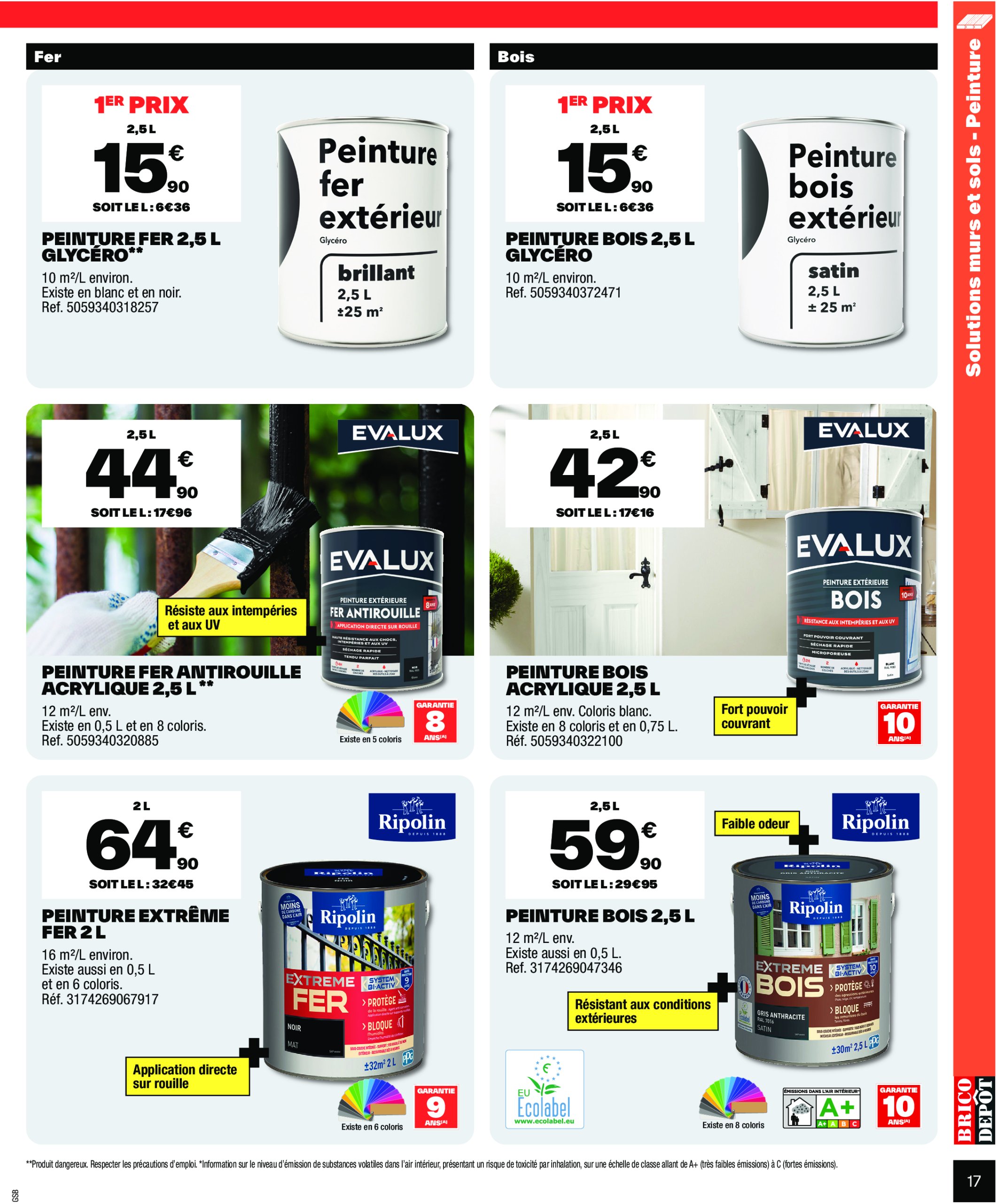 brico-depot - Catalogue Brico Dépôt valable du 20/06 au 03/07 - page: 17