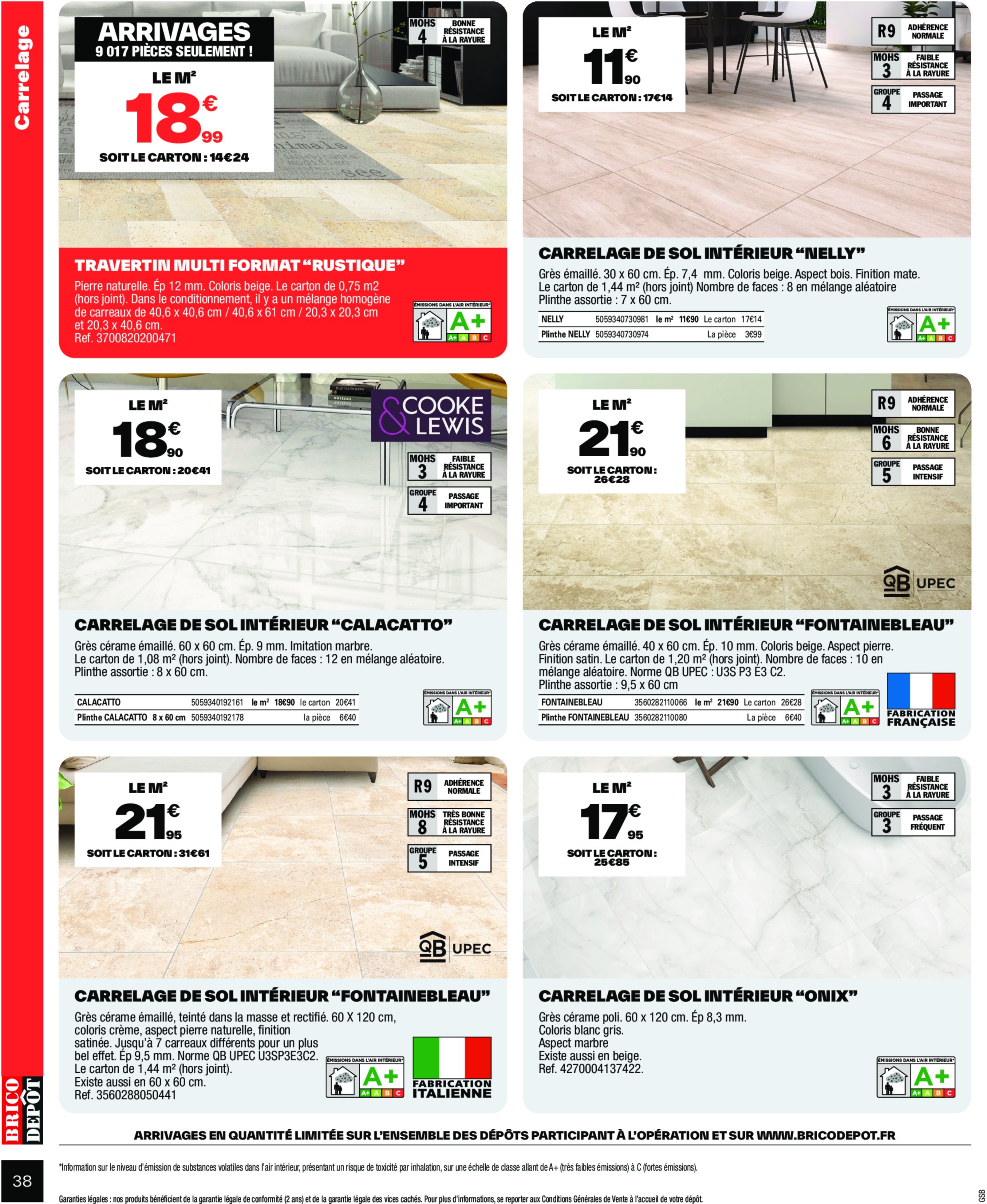 brico-depot - Catalogue Brico Dépôt valable du 20/06 au 03/07 - page: 38