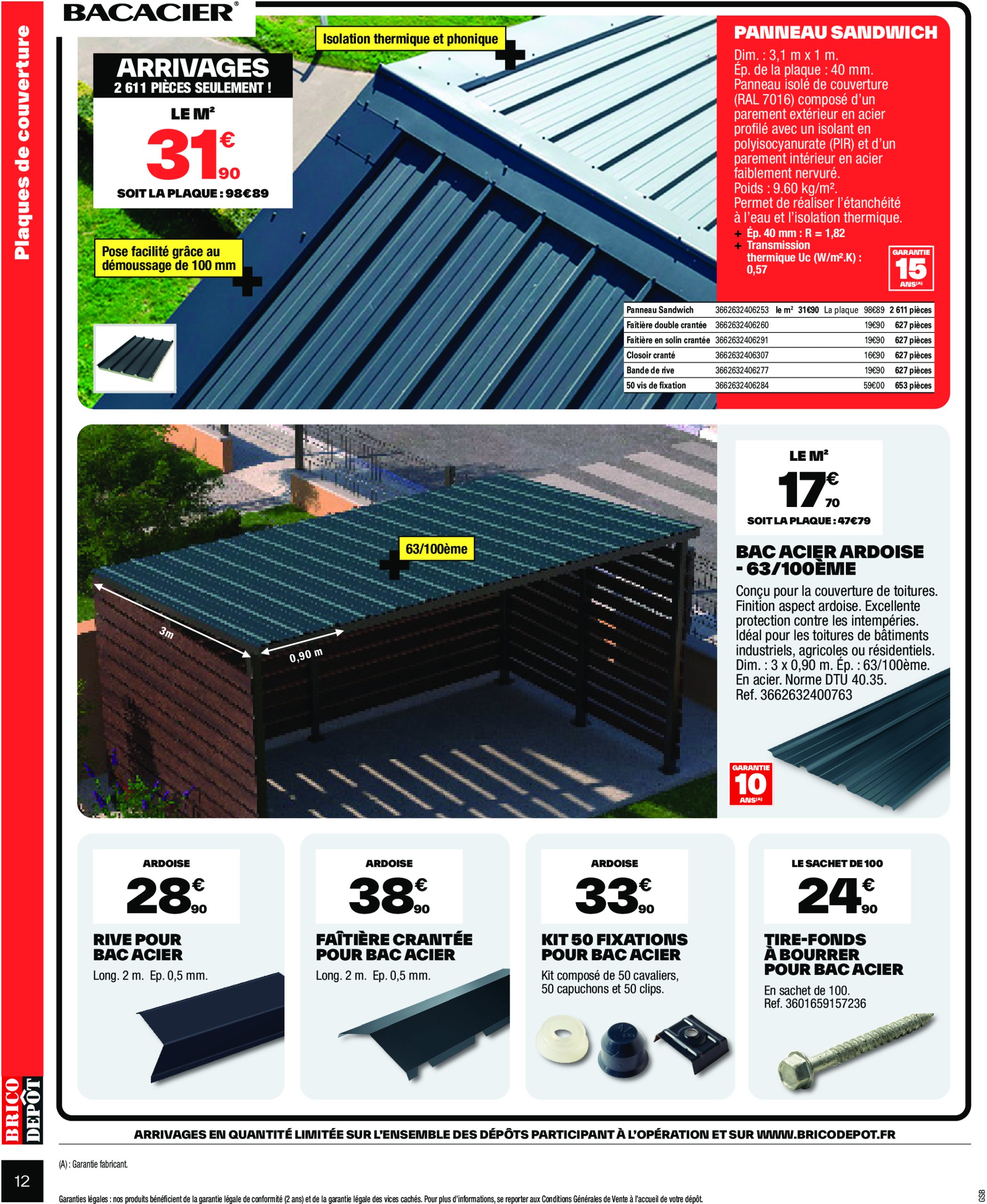 brico-depot - Catalogue Brico Dépôt valable du 20/06 au 03/07 - page: 12