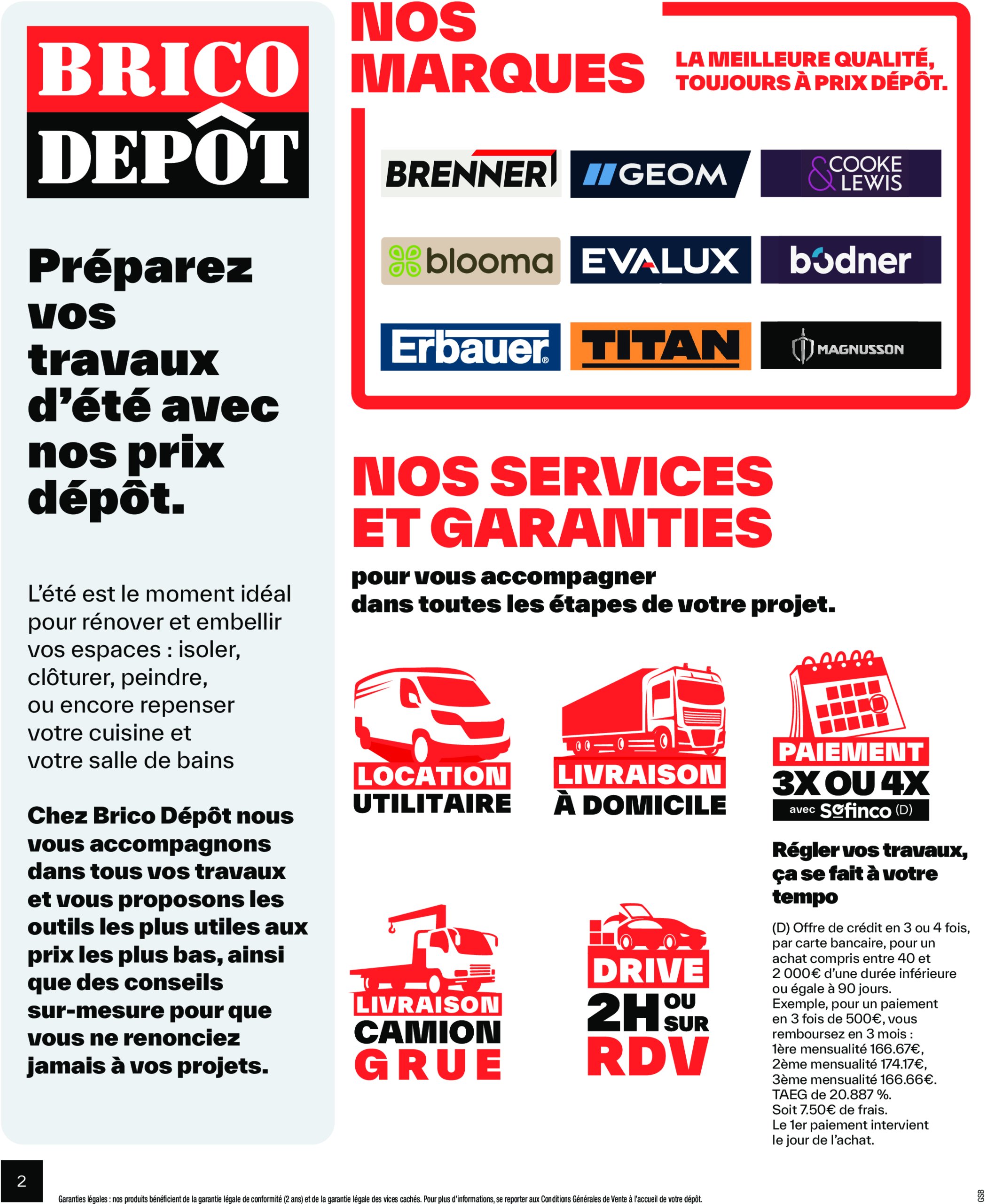 brico-depot - Catalogue Brico Dépôt valable du 20/06 au 03/07 - page: 2