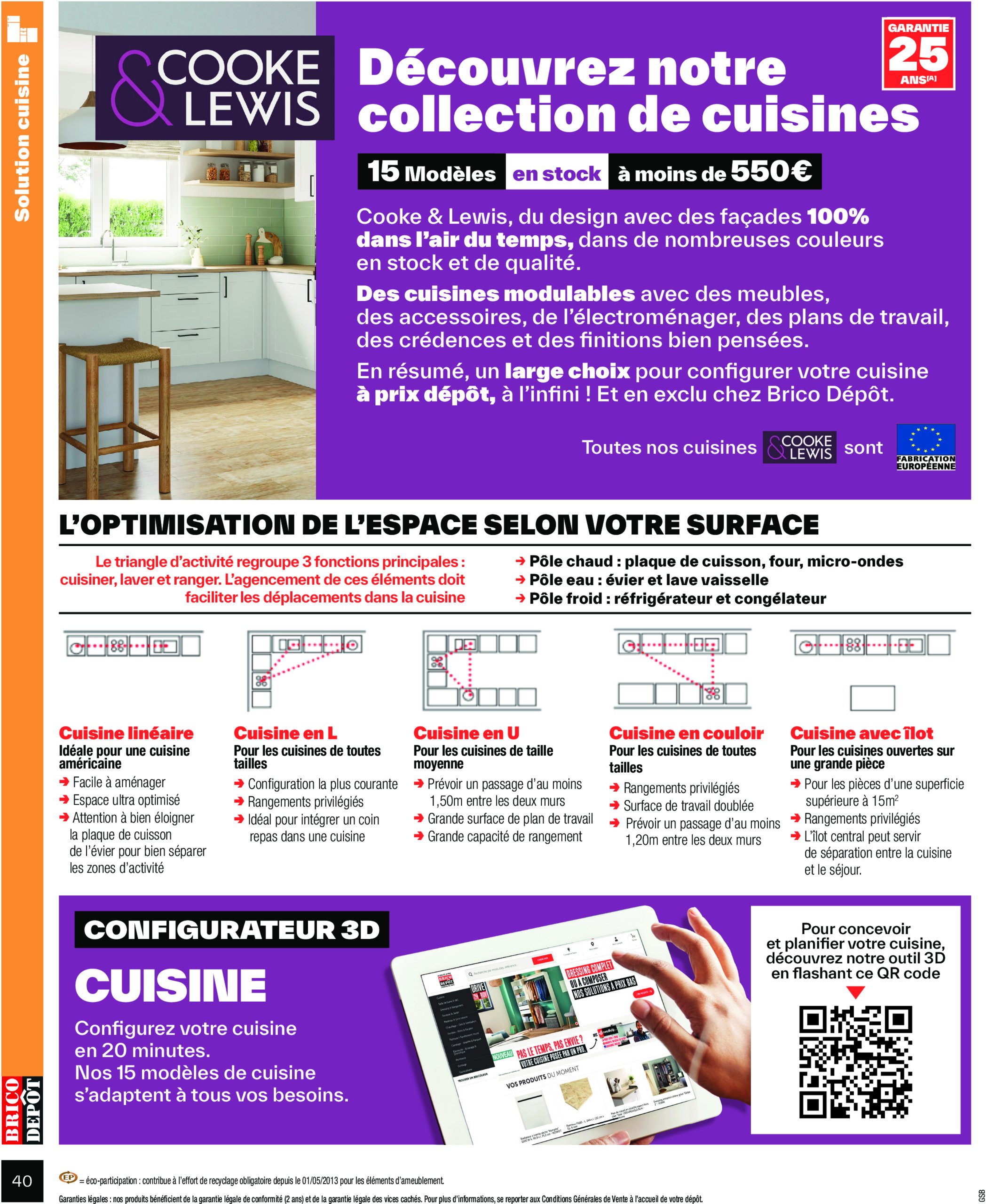 brico-depot - Catalogue Brico Dépôt valable du 20/06 au 03/07 - page: 40