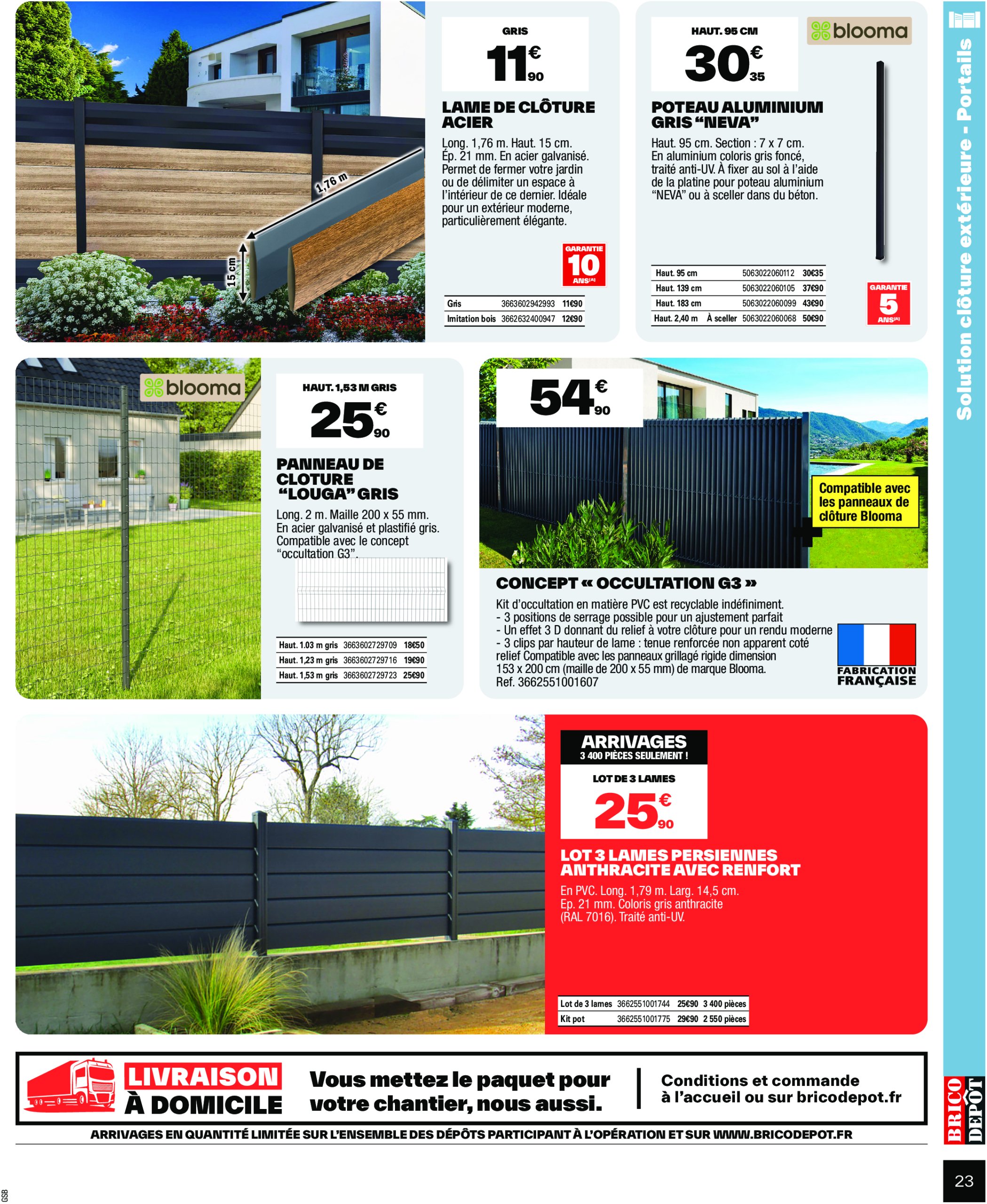 brico-depot - Catalogue Brico Dépôt valable du 20/06 au 03/07 - page: 23