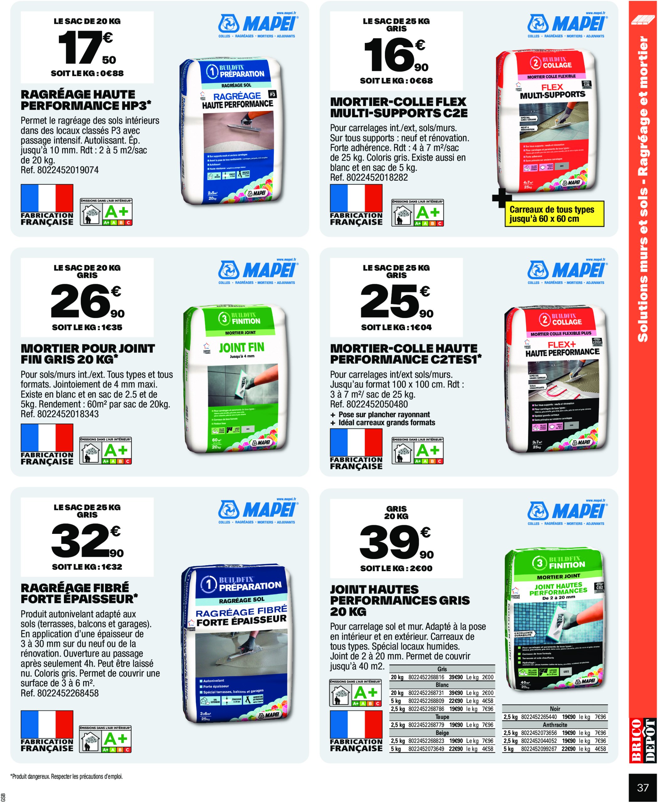 brico-depot - Catalogue Brico Dépôt valable du 20/06 au 03/07 - page: 37