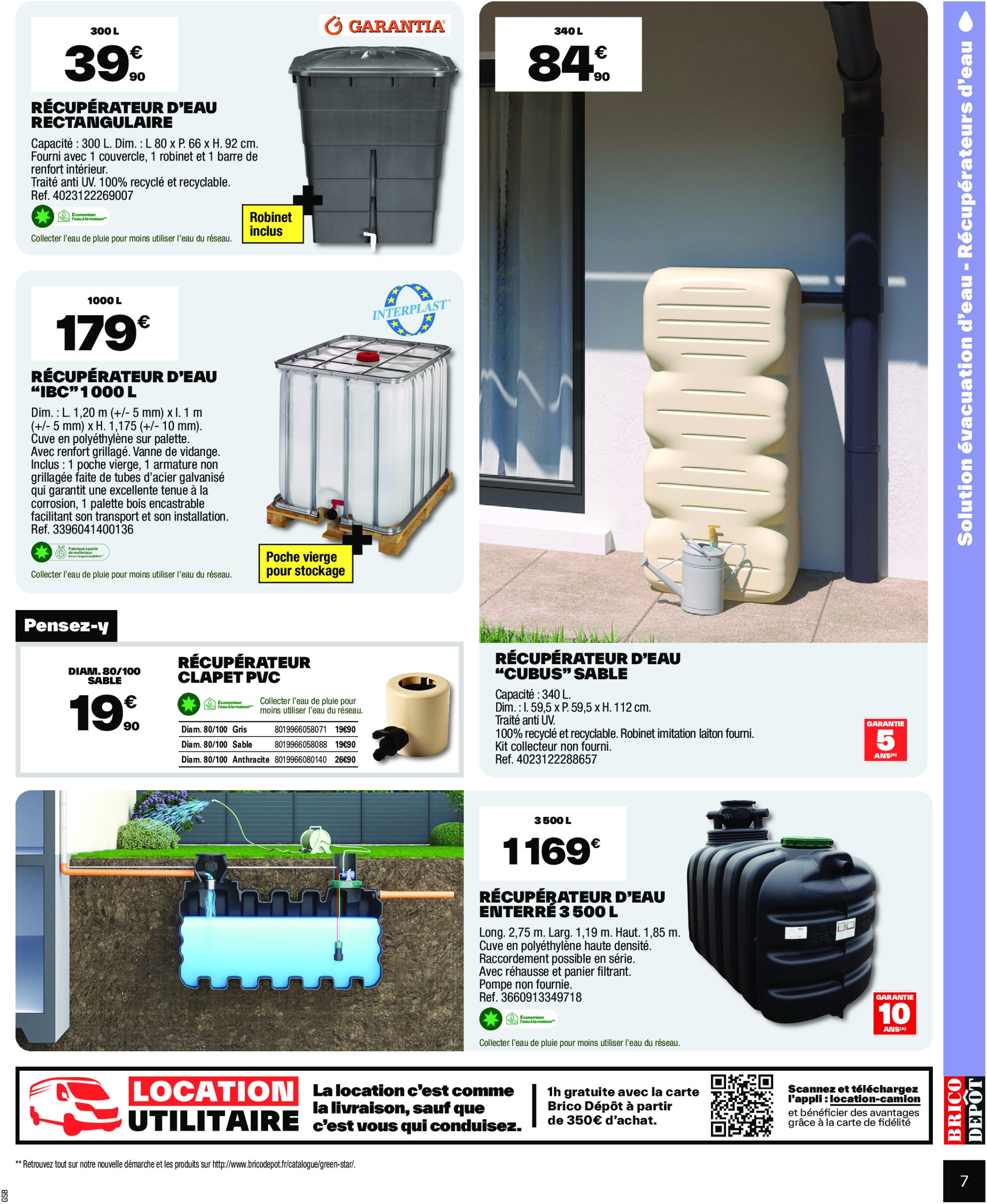 brico-depot - Catalogue Brico Dépôt valable du 20/06 au 03/07 - page: 7