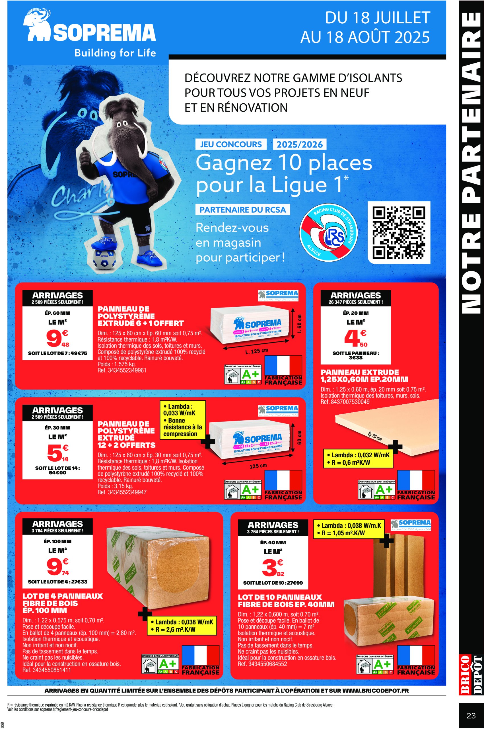 brico-depot - Catalogue Brico Dépôt valable du 18/07 au 07/08 - page: 23
