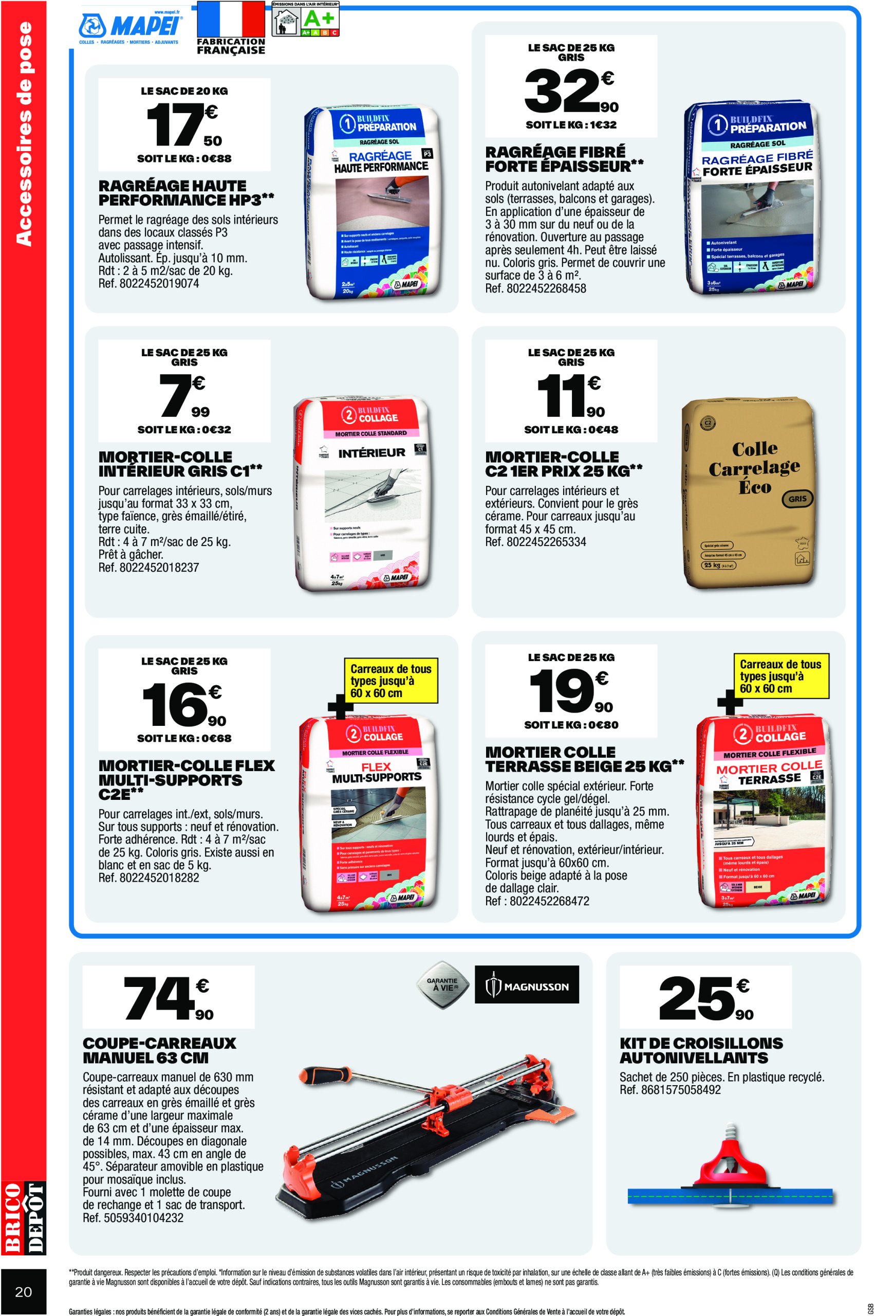 brico-depot - Catalogue Brico Dépôt valable du 18/07 au 07/08 - page: 20